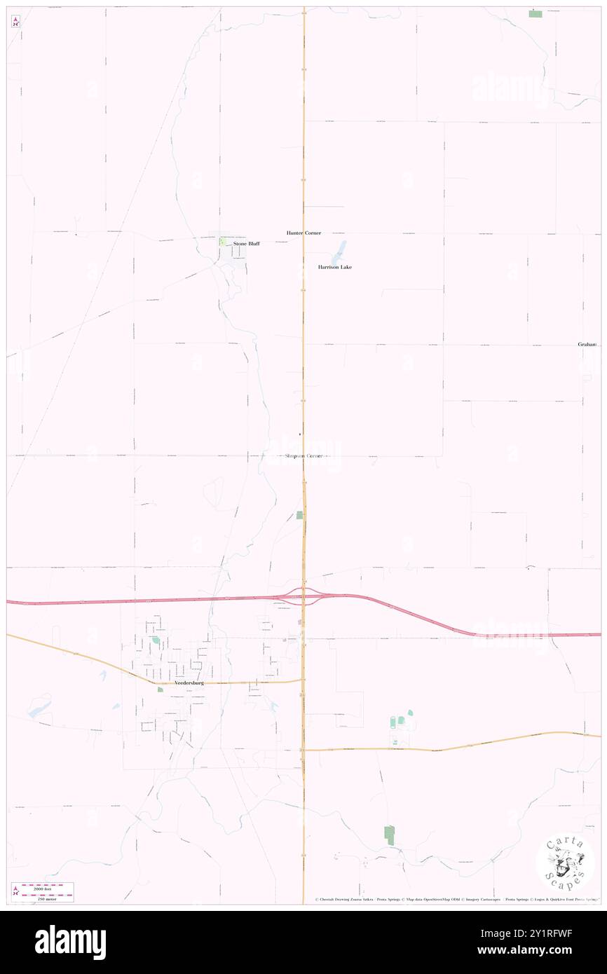 Simpson Corner, Comté de Fountain, US, États-Unis, Indiana, n 40 8' 33'', S 87 14' 35'', carte, Cartascapes carte publiée en 2024. Explorez Cartascapes, une carte qui révèle la diversité des paysages, des cultures et des écosystèmes de la Terre. Voyage à travers le temps et l'espace, découvrir l'interconnexion du passé, du présent et de l'avenir de notre planète. Banque D'Images