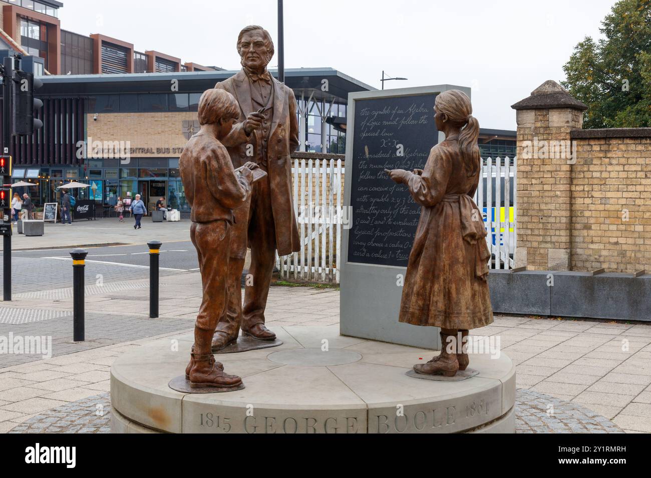 Un samedi à Lincoln Banque D'Images