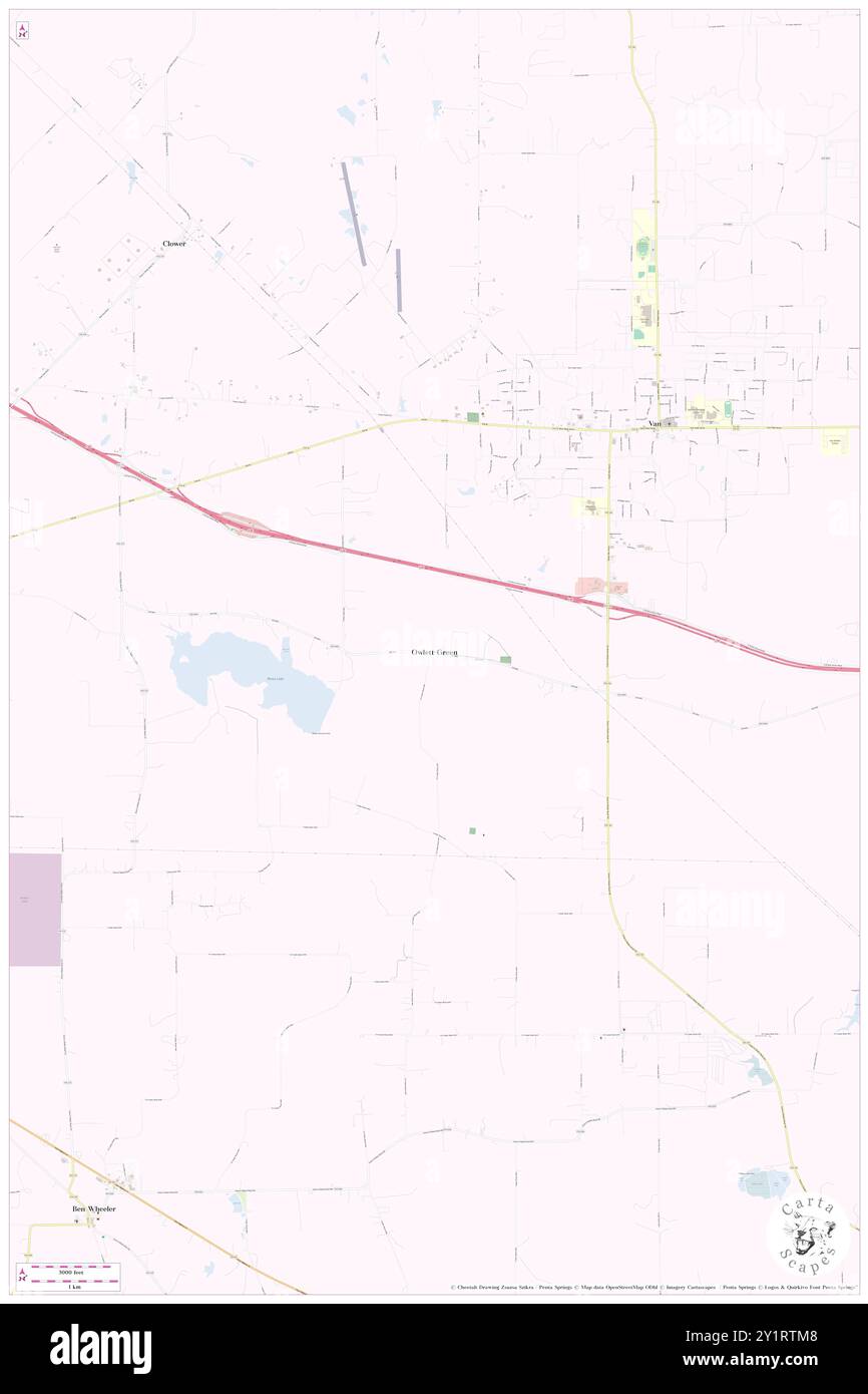 Owlett Green, Comté de Van Zandt, US, États-Unis, Texas, n 32 30' 7'', S 95 39' 49'', carte, Cartascapes carte publiée en 2024. Explorez Cartascapes, une carte qui révèle la diversité des paysages, des cultures et des écosystèmes de la Terre. Voyage à travers le temps et l'espace, découvrir l'interconnexion du passé, du présent et de l'avenir de notre planète. Banque D'Images