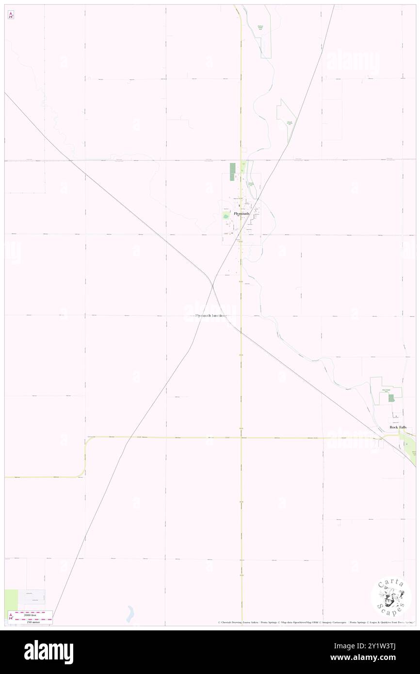 Plymouth Junction, Comté de Cerro Gordo, US, États-Unis, Iowa, n 43 13' 38'', S 93 7' 50'', carte, Cartascapes carte publiée en 2024. Explorez Cartascapes, une carte qui révèle la diversité des paysages, des cultures et des écosystèmes de la Terre. Voyage à travers le temps et l'espace, découvrir l'interconnexion du passé, du présent et de l'avenir de notre planète. Banque D'Images