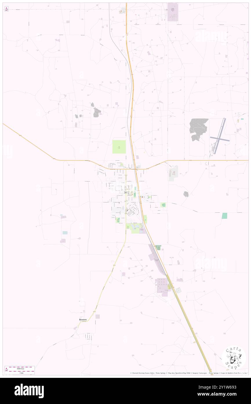 Jal, comté de Lea, US, États-Unis, Nouveau-Mexique, n 32 6' 47'', S 103 11' 36'', carte, Cartascapes carte publiée en 2024. Explorez Cartascapes, une carte qui révèle la diversité des paysages, des cultures et des écosystèmes de la Terre. Voyage à travers le temps et l'espace, découvrir l'interconnexion du passé, du présent et de l'avenir de notre planète. Banque D'Images