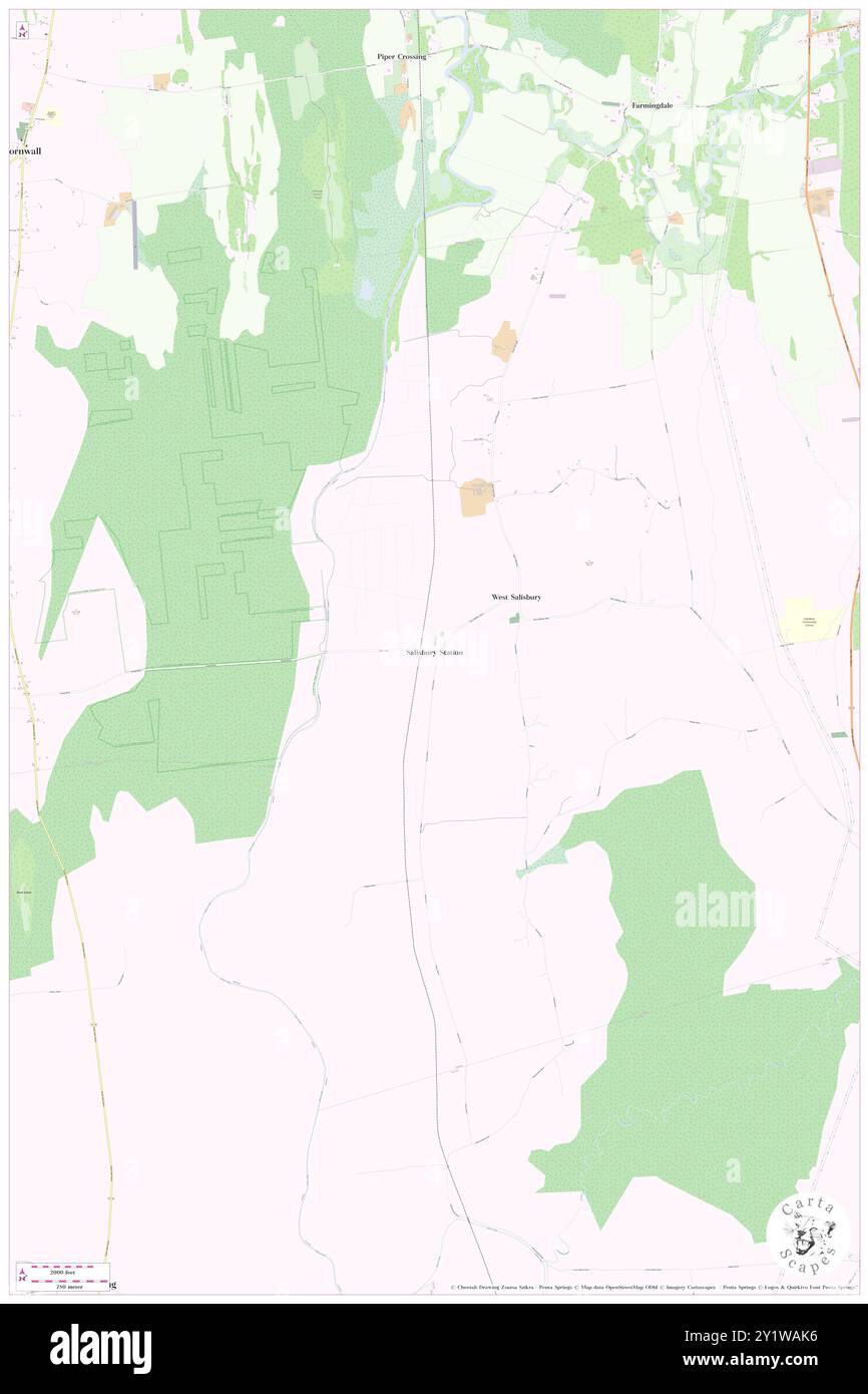 Gare de Salisbury, Comté d'Addison, US, États-Unis, Vermont, n 43 55' 5'', S 73 9' 39'', carte, Cartascapes carte publiée en 2024. Explorez Cartascapes, une carte qui révèle la diversité des paysages, des cultures et des écosystèmes de la Terre. Voyage à travers le temps et l'espace, découvrir l'interconnexion du passé, du présent et de l'avenir de notre planète. Banque D'Images