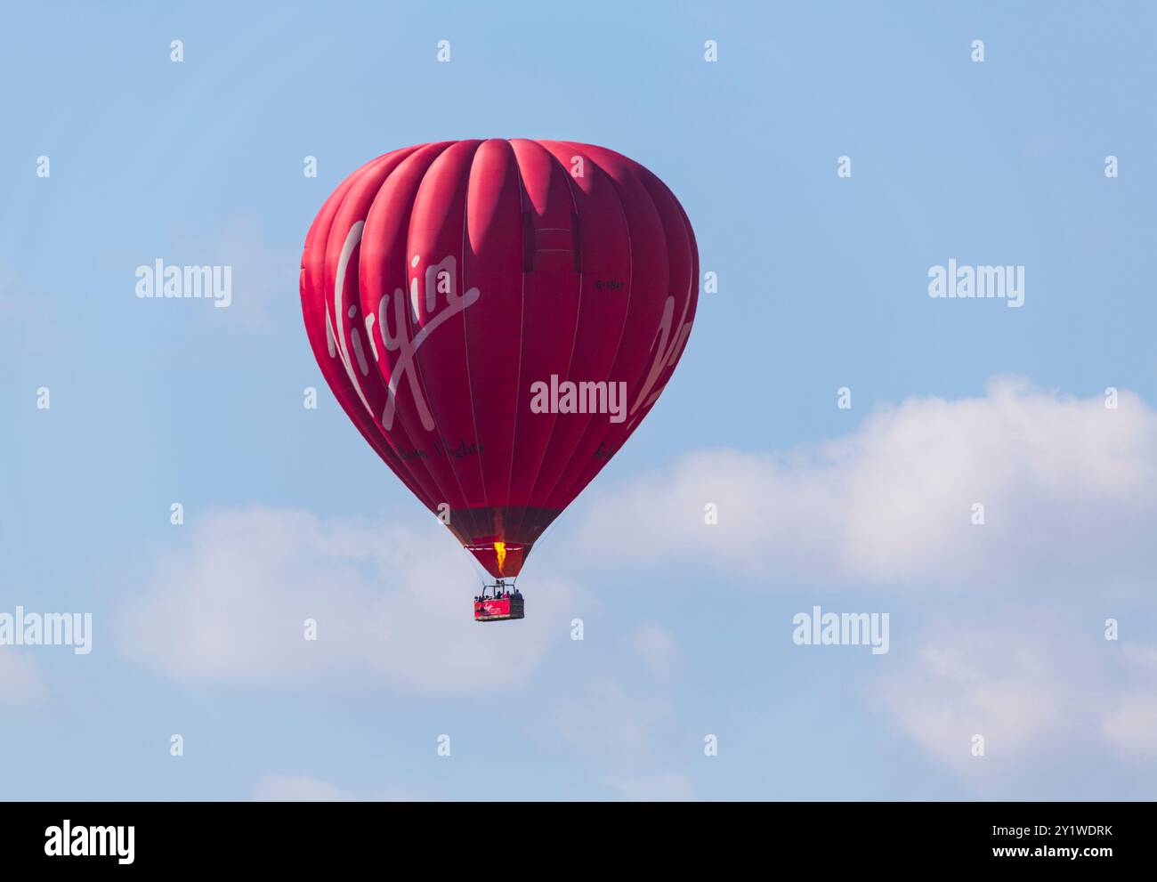 Ballon à Air Chaud vierge Banque D'Images