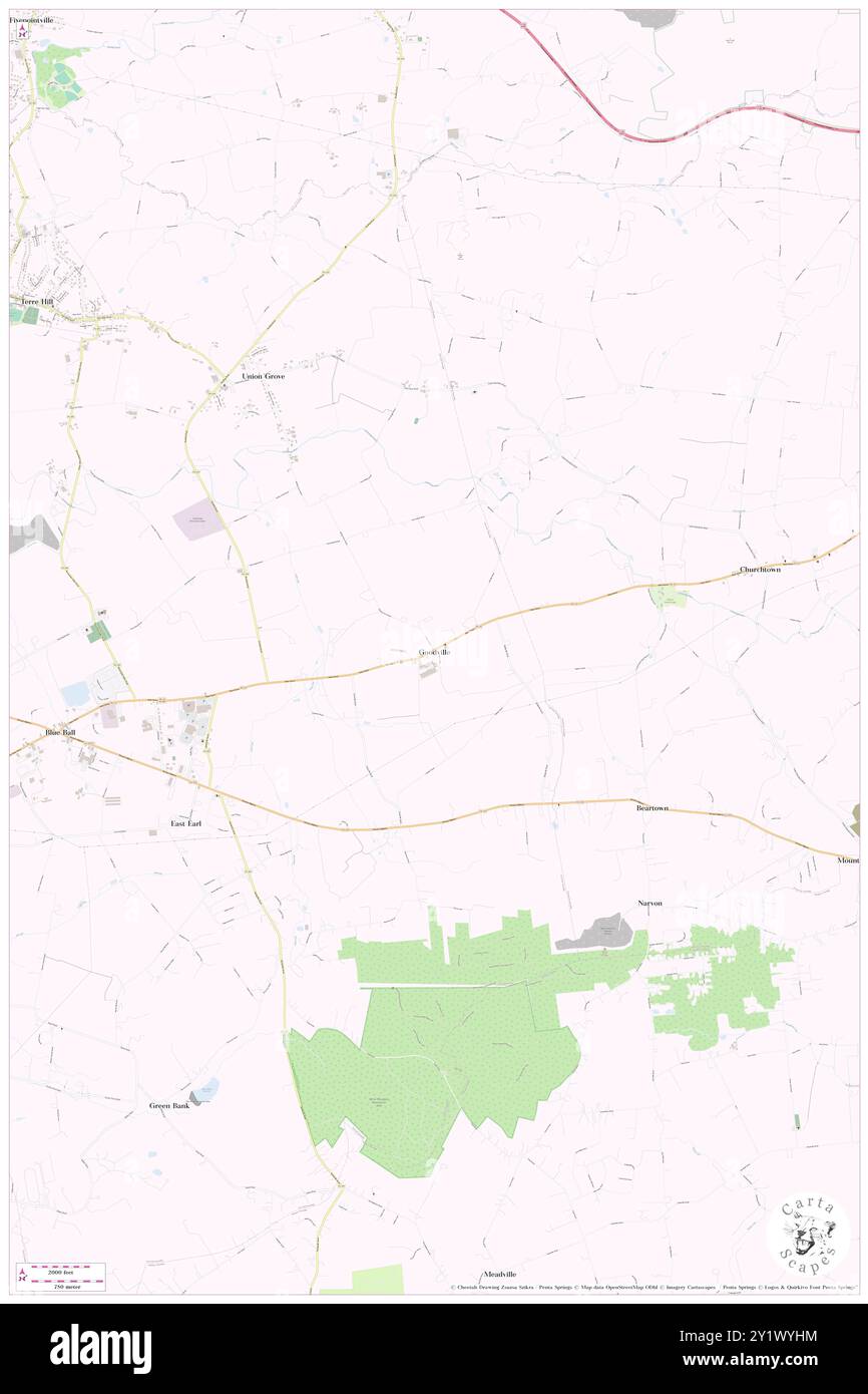 Goodville, Comté de Lancaster, US, États-Unis, Pennsylvanie, n 40 7' 32'', S 76 0' 11'', carte, Cartascapes carte publiée en 2024. Explorez Cartascapes, une carte qui révèle la diversité des paysages, des cultures et des écosystèmes de la Terre. Voyage à travers le temps et l'espace, découvrir l'interconnexion du passé, du présent et de l'avenir de notre planète. Banque D'Images