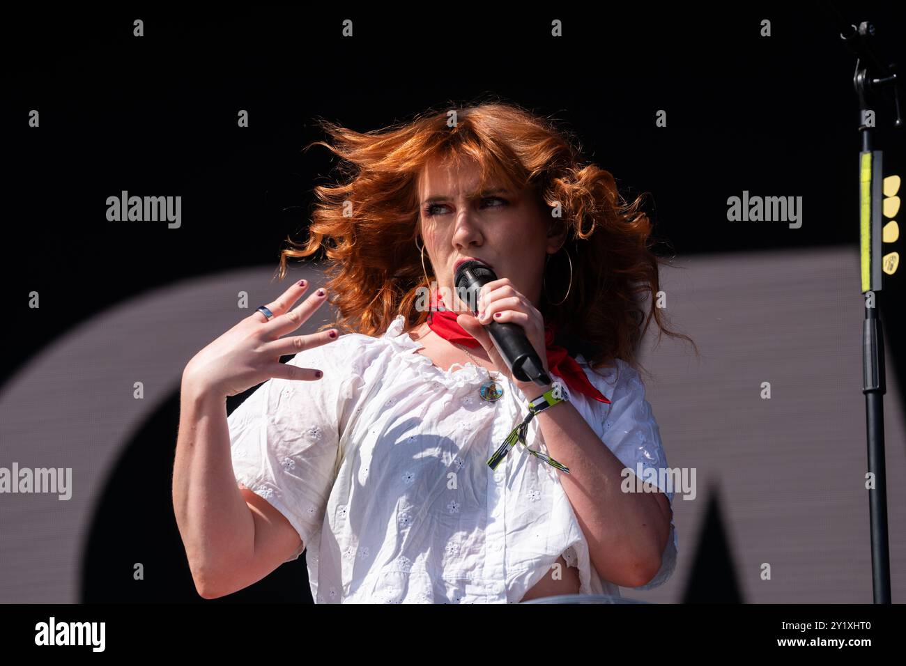 Lollapalooza 2024, Berlin, Allemagne, 7 septembre 2024, CMAT. Crédit : Colin Darbyshire/Alamy Live News Banque D'Images