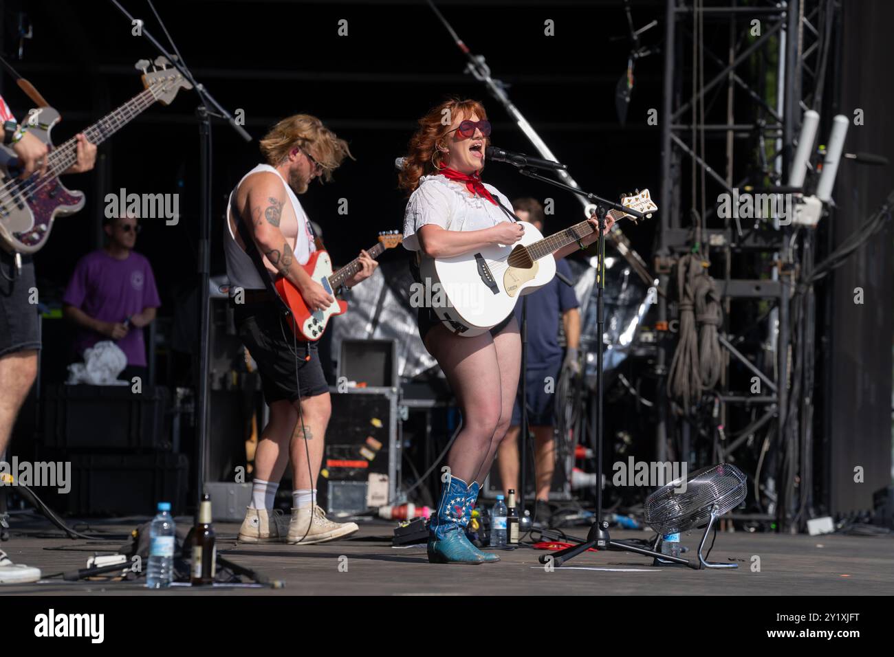 Lollapalooza 2024, Berlin, Allemagne, 7 septembre 2024, CMAT. Crédit : Colin Darbyshire/Alamy Live News Banque D'Images