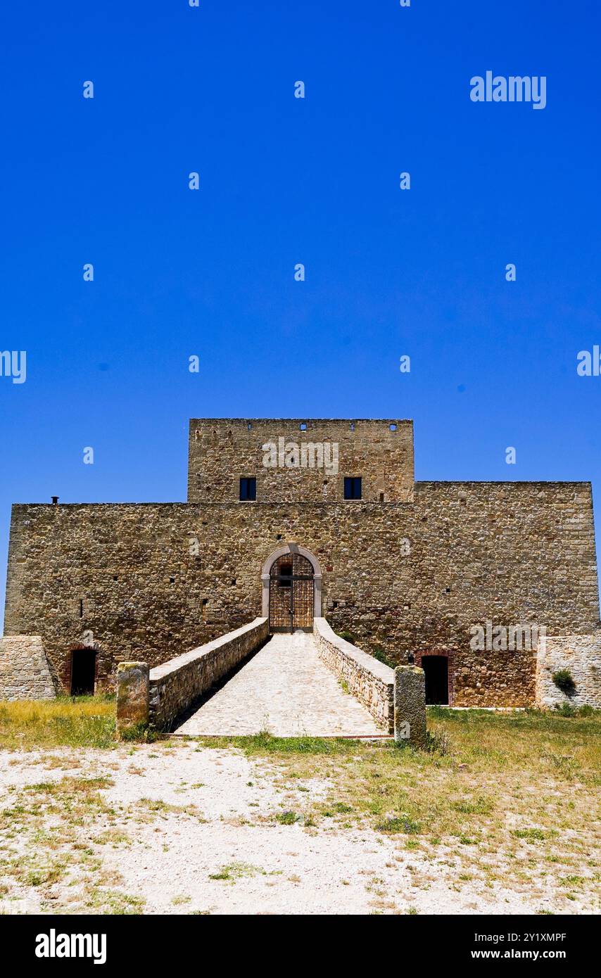 Château de Monteserico, Genzano di Lucania, Potenza, Basilicate Banque D'Images