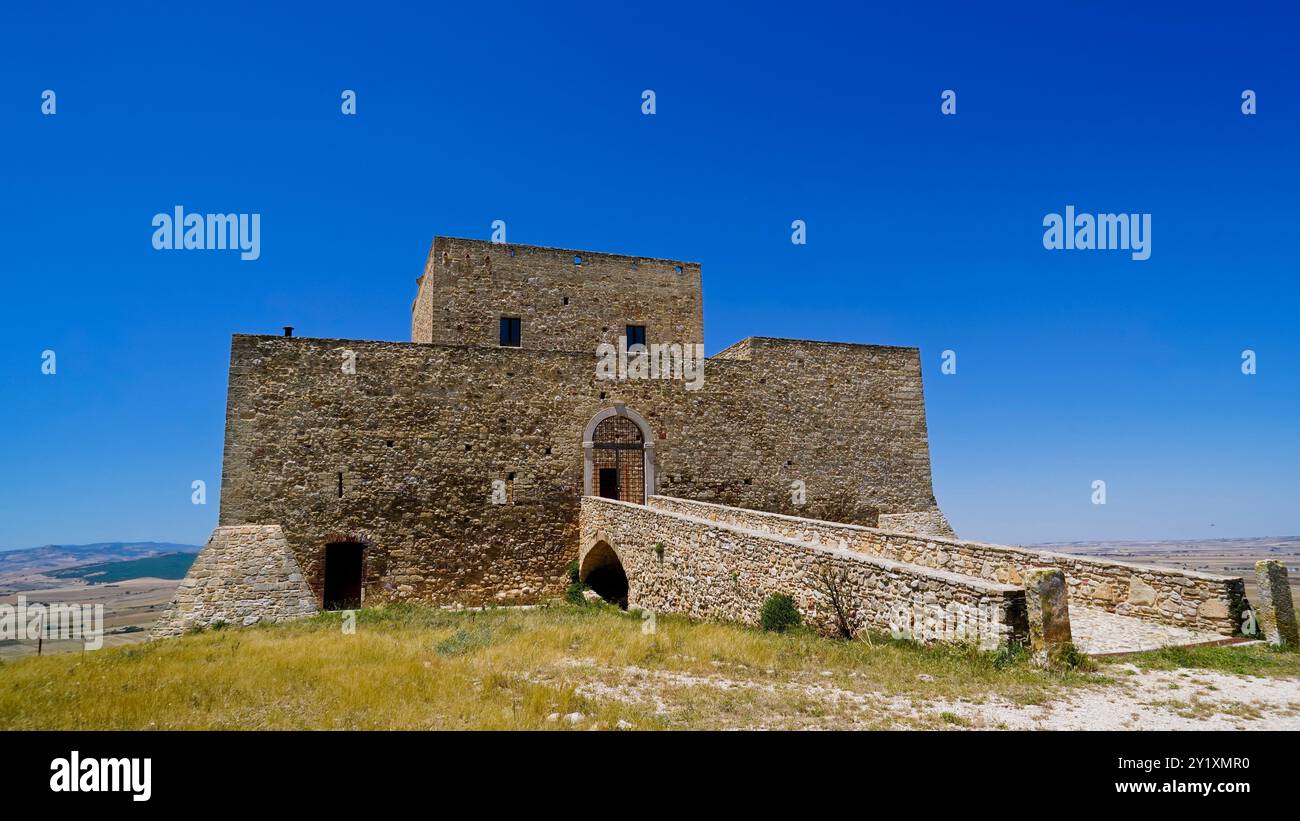 Château de Monteserico, Genzano di Lucania, Potenza, Basilicate Banque D'Images