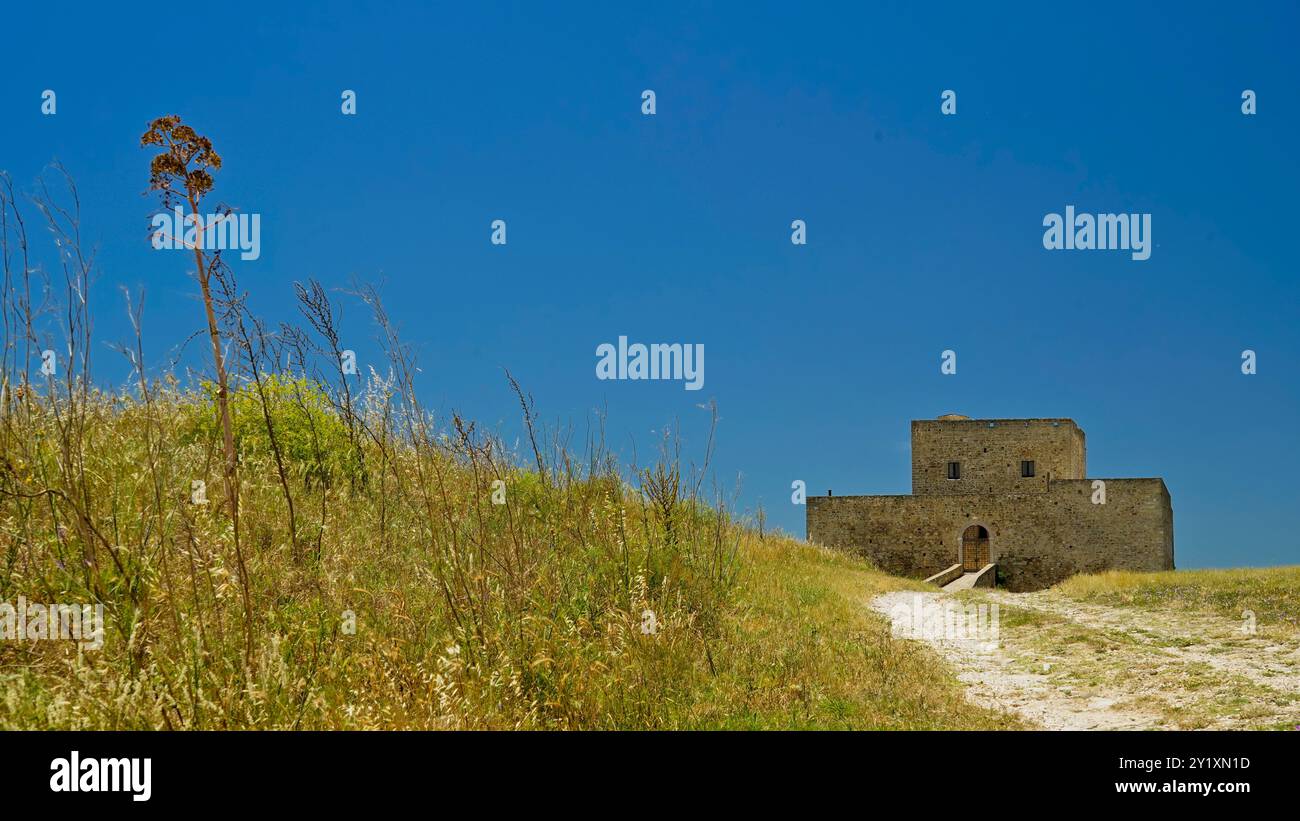 Château de Monteserico, Genzano di Lucania, Potenza, Basilicate Banque D'Images