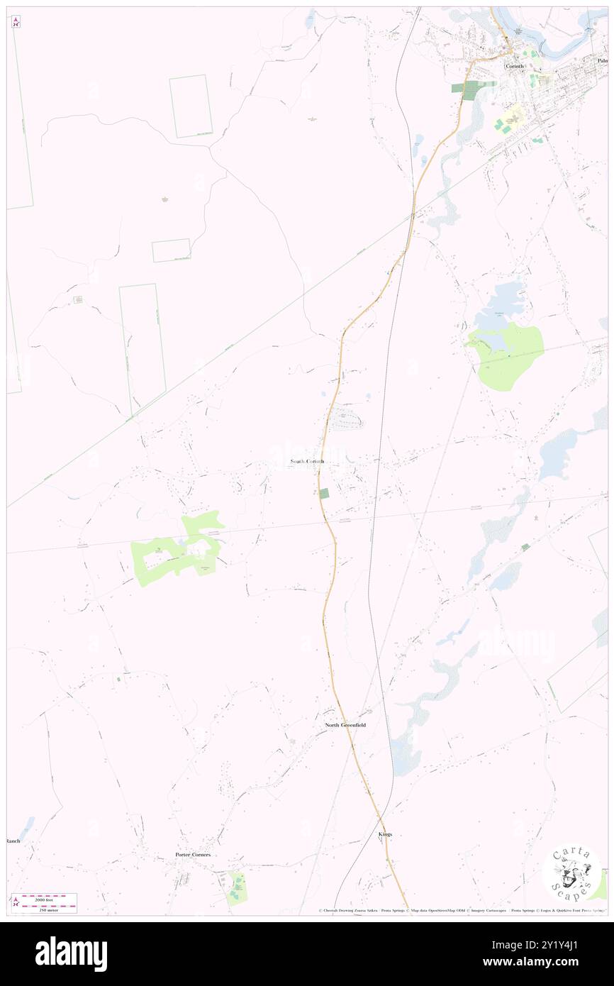 Corinth Sud, Comté de Saratoga, US, États-Unis, New York, n 43 11' 47'', S 73 52' 2'', carte, Cartascapes carte publiée en 2024. Explorez Cartascapes, une carte qui révèle la diversité des paysages, des cultures et des écosystèmes de la Terre. Voyage à travers le temps et l'espace, découvrir l'interconnexion du passé, du présent et de l'avenir de notre planète. Banque D'Images