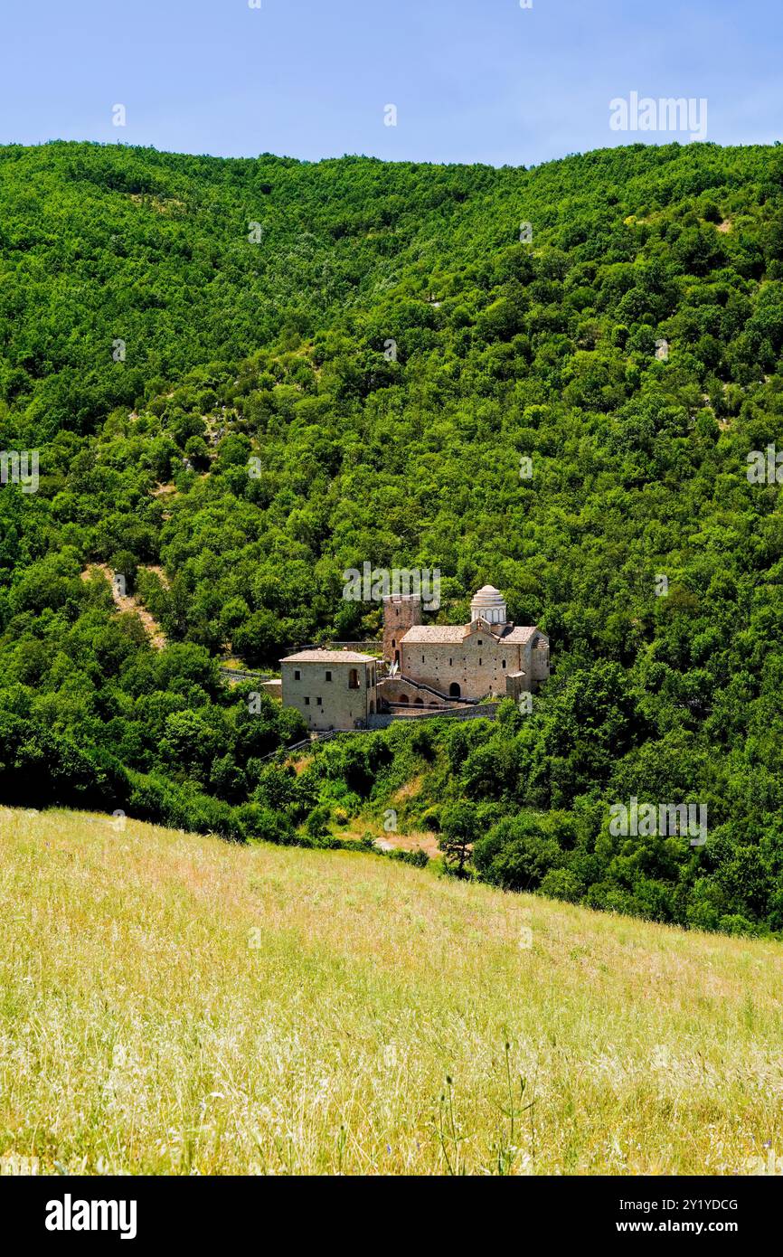 Abbaye de Santangelo, Potenza, Basilicate, Italie Banque D'Images