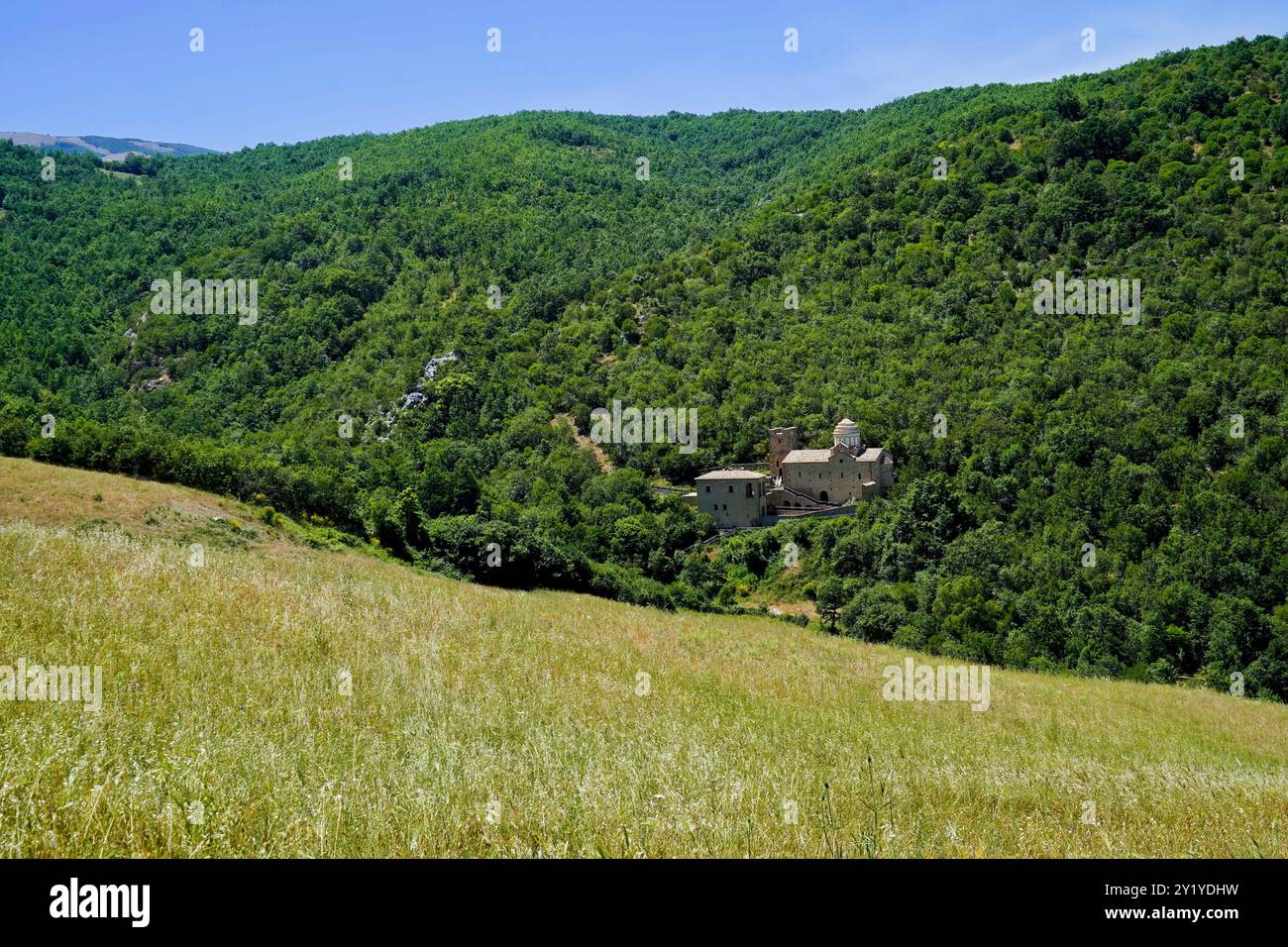 Abbaye de Santangelo, Potenza, Basilicate, Italie Banque D'Images