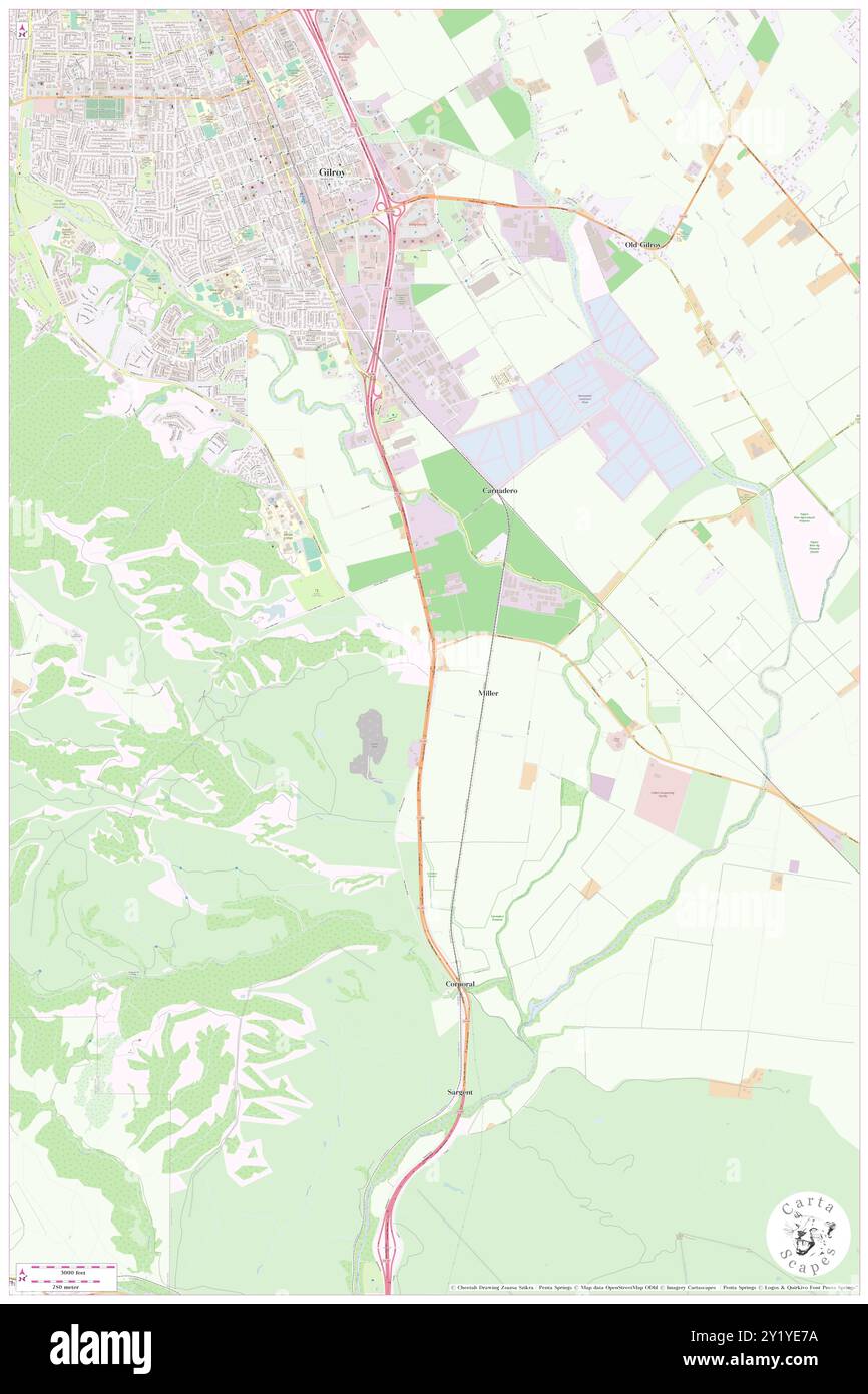 NEMA (historical), Santa Clara County, US, United States, California, n 36 57' 39'', S 121 33' 3'', carte, Cartascapes carte publiée en 2024. Explorez Cartascapes, une carte qui révèle la diversité des paysages, des cultures et des écosystèmes de la Terre. Voyage à travers le temps et l'espace, découvrir l'interconnexion du passé, du présent et de l'avenir de notre planète. Banque D'Images