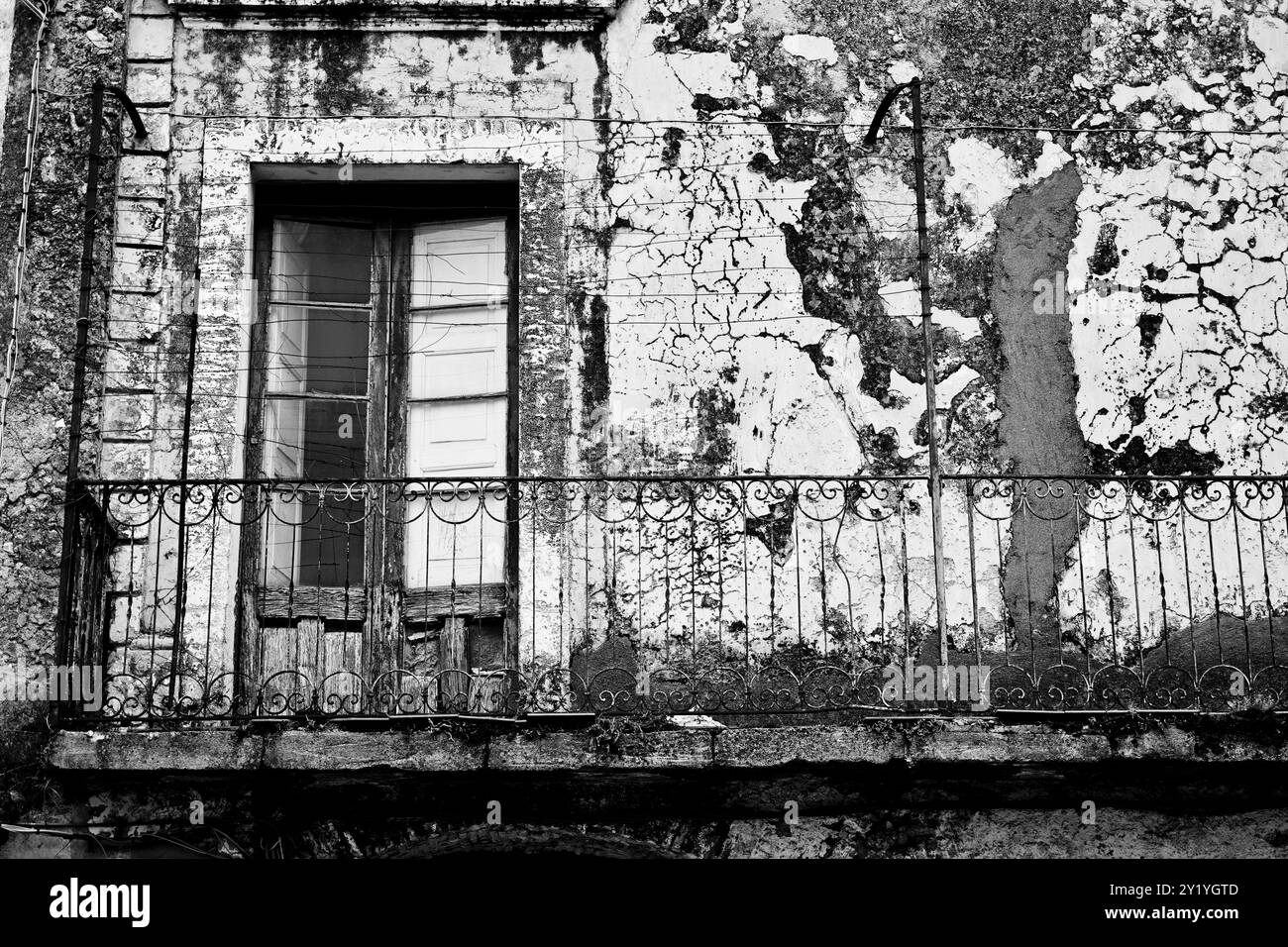 Lentiscosa, l'ancien village, Salerne, Campanie, Italie Banque D'Images
