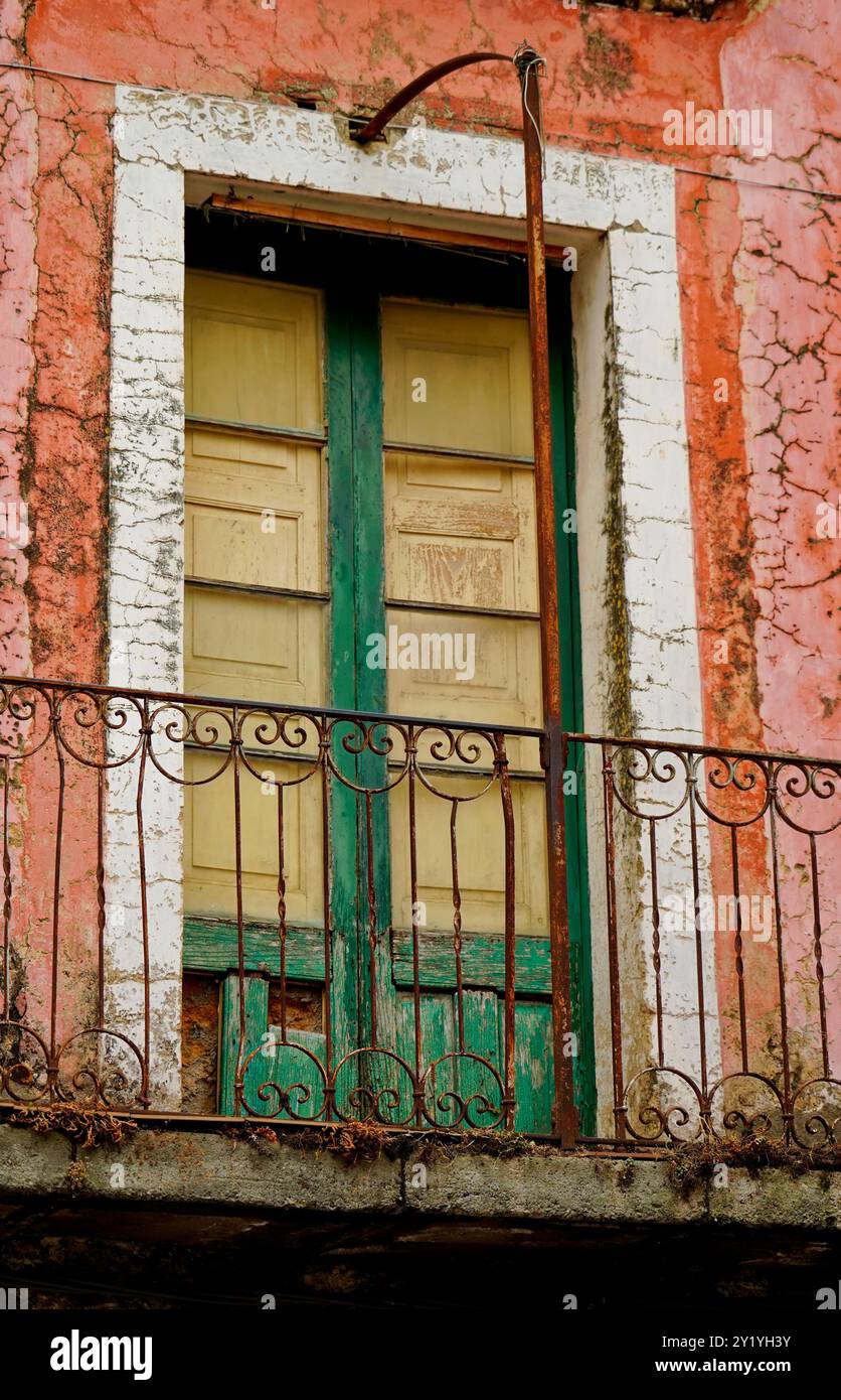 Lentiscosa, l'ancien village, Salerne, Campanie, Italie Banque D'Images