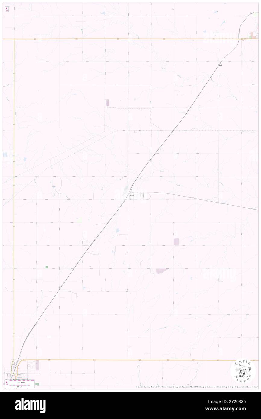 Avard, Woods County, US, États-Unis, Oklahoma, n 36 41' 56'', S 98 47' 20'', carte, Cartascapes carte publiée en 2024. Explorez Cartascapes, une carte qui révèle la diversité des paysages, des cultures et des écosystèmes de la Terre. Voyage à travers le temps et l'espace, découvrir l'interconnexion du passé, du présent et de l'avenir de notre planète. Banque D'Images