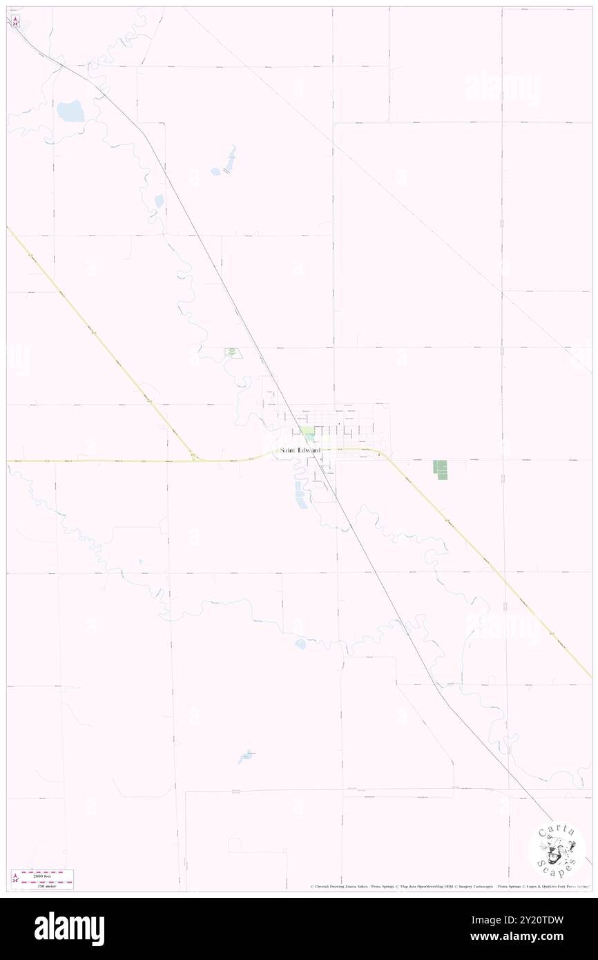 Saint Edward, Comté de Boone, US, États-Unis, Nebraska, n 41 34' 12'', S 97 51' 57'', carte, Cartascapes carte publiée en 2024. Explorez Cartascapes, une carte qui révèle la diversité des paysages, des cultures et des écosystèmes de la Terre. Voyage à travers le temps et l'espace, découvrir l'interconnexion du passé, du présent et de l'avenir de notre planète. Banque D'Images