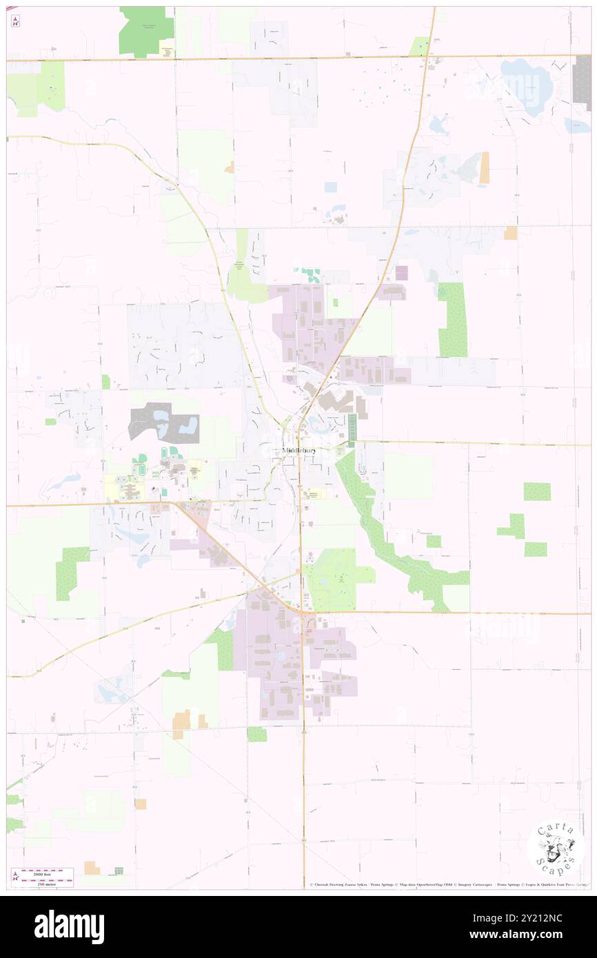 Middlebury, comté d'Elkhart, US, États-Unis, Indiana, n 41 40' 31'', S 85 42' 21'', carte, Cartascapes carte publiée en 2024. Explorez Cartascapes, une carte qui révèle la diversité des paysages, des cultures et des écosystèmes de la Terre. Voyage à travers le temps et l'espace, découvrir l'interconnexion du passé, du présent et de l'avenir de notre planète. Banque D'Images