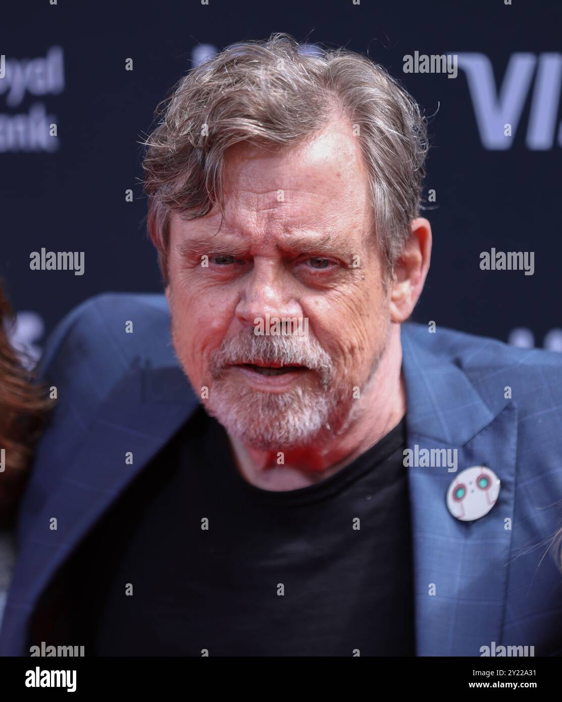 Toronto, Canada. 08 septembre 2024. Mark Hamill sur le tapis rouge au Festival international du film de Toronto pour le gala de présentation du film « le robot sauvage » projection Roy Thomson Hall Theatre 8 septembre crédit : Sharon Dobson/Alamy Live News crédit : Sharon Dobson/Alamy Live News Banque D'Images