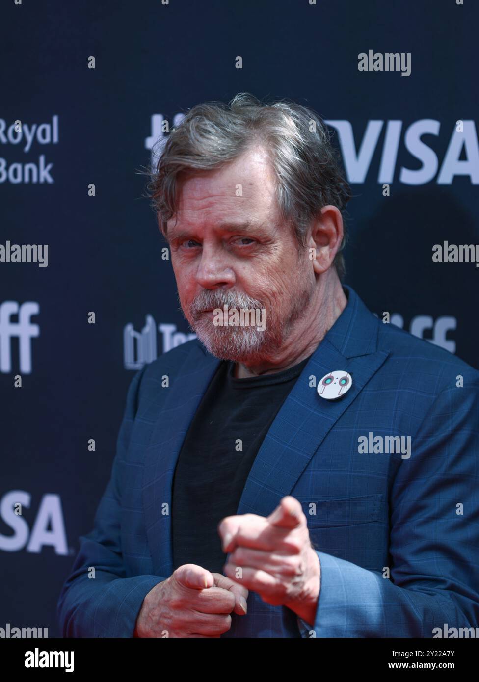 Toronto, Canada. 08 septembre 2024. Mark Hamill sur le tapis rouge au Festival international du film de Toronto pour le gala de présentation du film « le robot sauvage » projection Roy Thomson Hall Theatre 8 septembre crédit : Sharon Dobson/Alamy Live News crédit : Sharon Dobson/Alamy Live News Banque D'Images