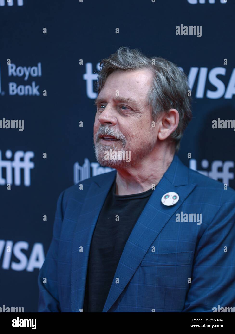 Toronto, Canada. 08 septembre 2024. Mark Hamill sur le tapis rouge au Festival international du film de Toronto pour le gala de présentation du film « le robot sauvage » projection Roy Thomson Hall Theatre 8 septembre crédit : Sharon Dobson/Alamy Live News crédit : Sharon Dobson/Alamy Live News Banque D'Images