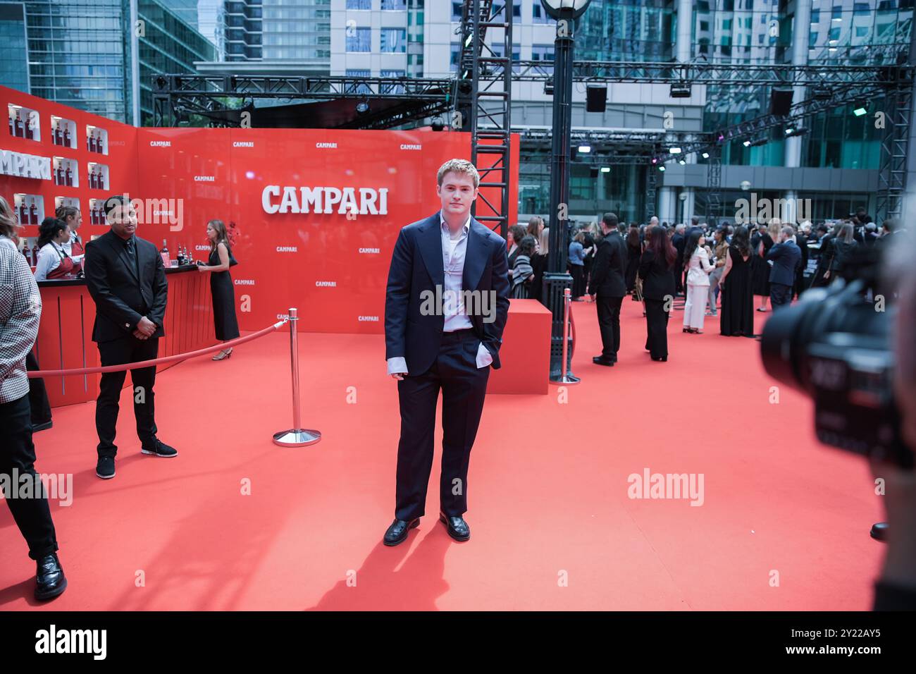 Toronto, Canada. 08 septembre 2024. Kit O'Connor sur le tapis rouge au Festival international du film de Toronto pour le gala de présentation du film "le robot sauvage" projection Roy Thomson Hall Theatre 8 septembre crédit : Sharon Dobson/Alamy Live News crédit : Sharon Dobson/Alamy Live News Banque D'Images