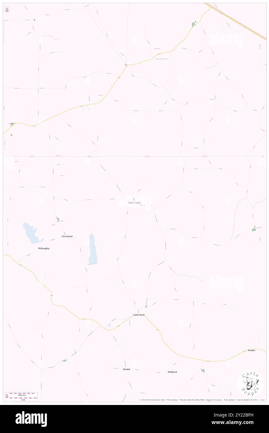 Rock Creek, Comté de Newton, US, États-Unis, Mississippi, n 32 33' 43'', S 89 1' 37'', carte, Cartascapes carte publiée en 2024. Explorez Cartascapes, une carte qui révèle la diversité des paysages, des cultures et des écosystèmes de la Terre. Voyage à travers le temps et l'espace, découvrir l'interconnexion du passé, du présent et de l'avenir de notre planète. Banque D'Images