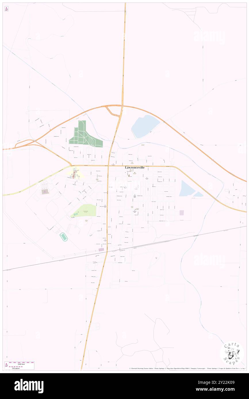 Lawrenceville, comté de Lawrence, US, États-Unis, Illinois, n 38 43' 45'', S 87 40' 54'', carte, Cartascapes carte publiée en 2024. Explorez Cartascapes, une carte qui révèle la diversité des paysages, des cultures et des écosystèmes de la Terre. Voyage à travers le temps et l'espace, découvrir l'interconnexion du passé, du présent et de l'avenir de notre planète. Banque D'Images