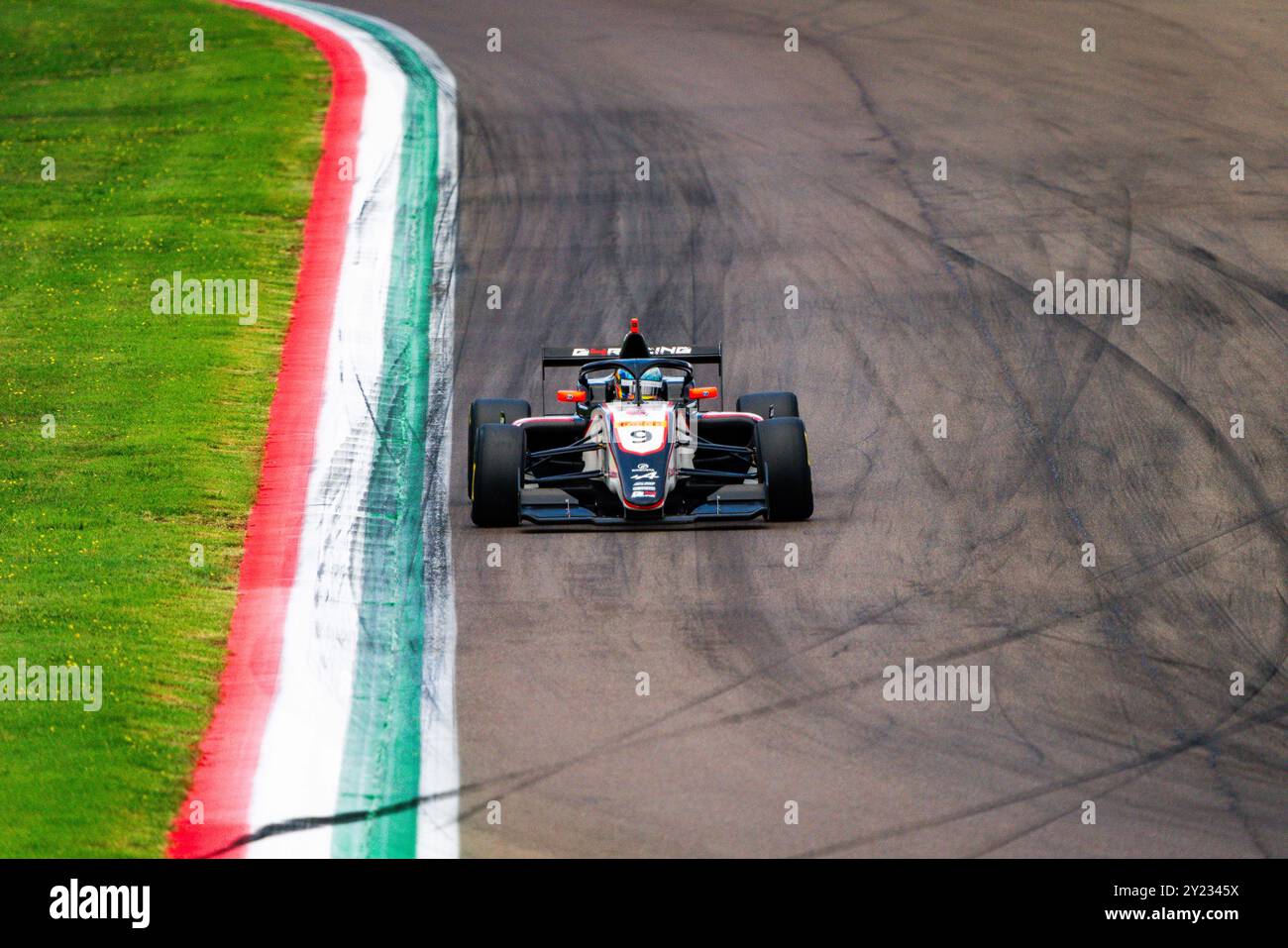 Imola, Italie. 07 septembre 2024. Le Kanato, pilote anglais du G4 Racing Team, participe à la séance de qualification pour la 7ème manche du Formula Regional European Championship Alpine sur le circuit Enzo and Dino Ferrari International. (Photo de Luca Martini/SOPA images/SIPA USA) crédit : SIPA USA/Alamy Live News Banque D'Images