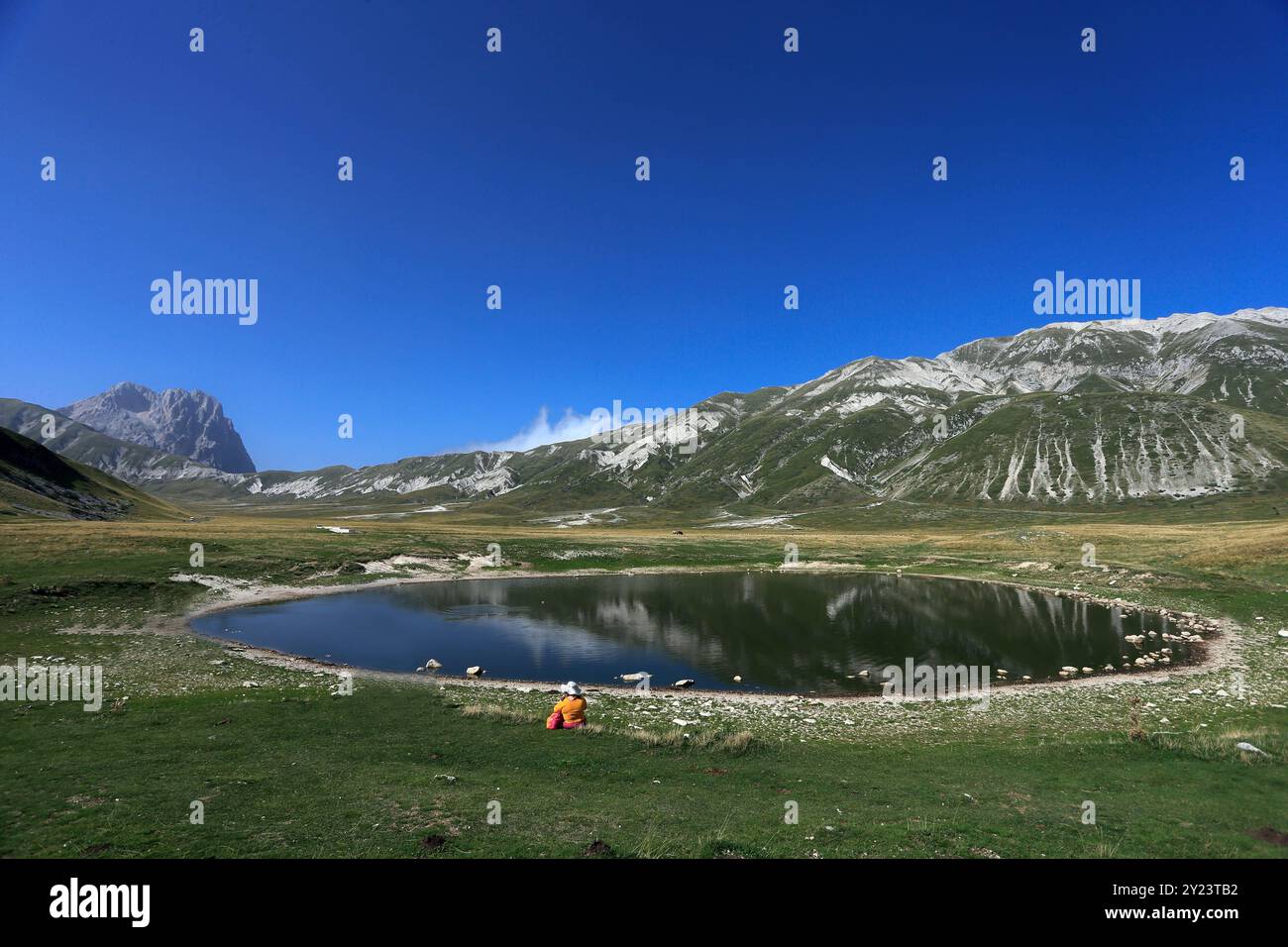 Gran Sasso, Campo Imperatore, Abruzzes - Italie Banque D'Images
