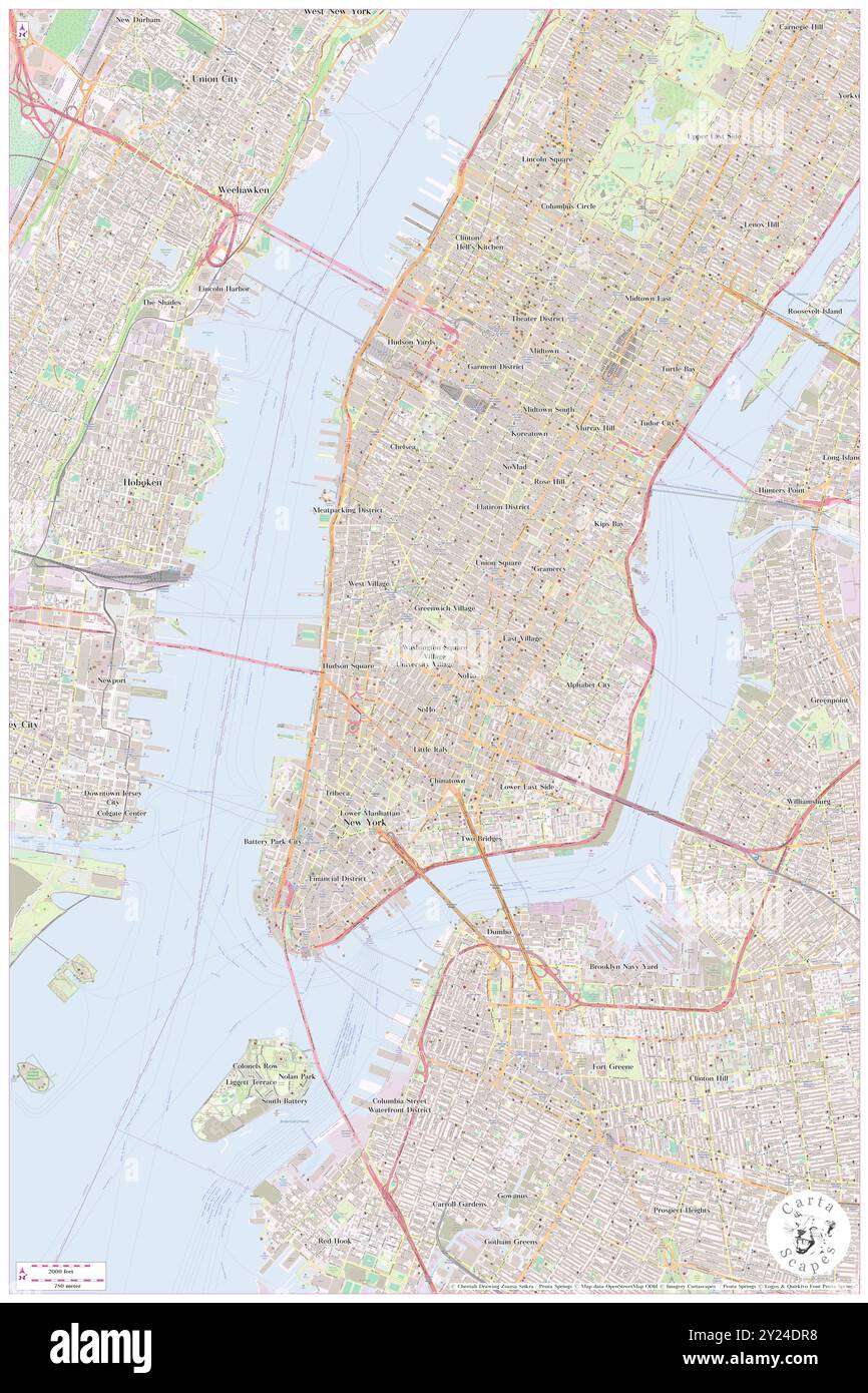 Washington Square Village, Comté de New York, US, États-Unis, New York, n 40 43' 41'', S 73 59' 52'', carte, Cartascapes carte publiée en 2024. Explorez Cartascapes, une carte qui révèle la diversité des paysages, des cultures et des écosystèmes de la Terre. Voyage à travers le temps et l'espace, découvrir l'interconnexion du passé, du présent et de l'avenir de notre planète. Banque D'Images