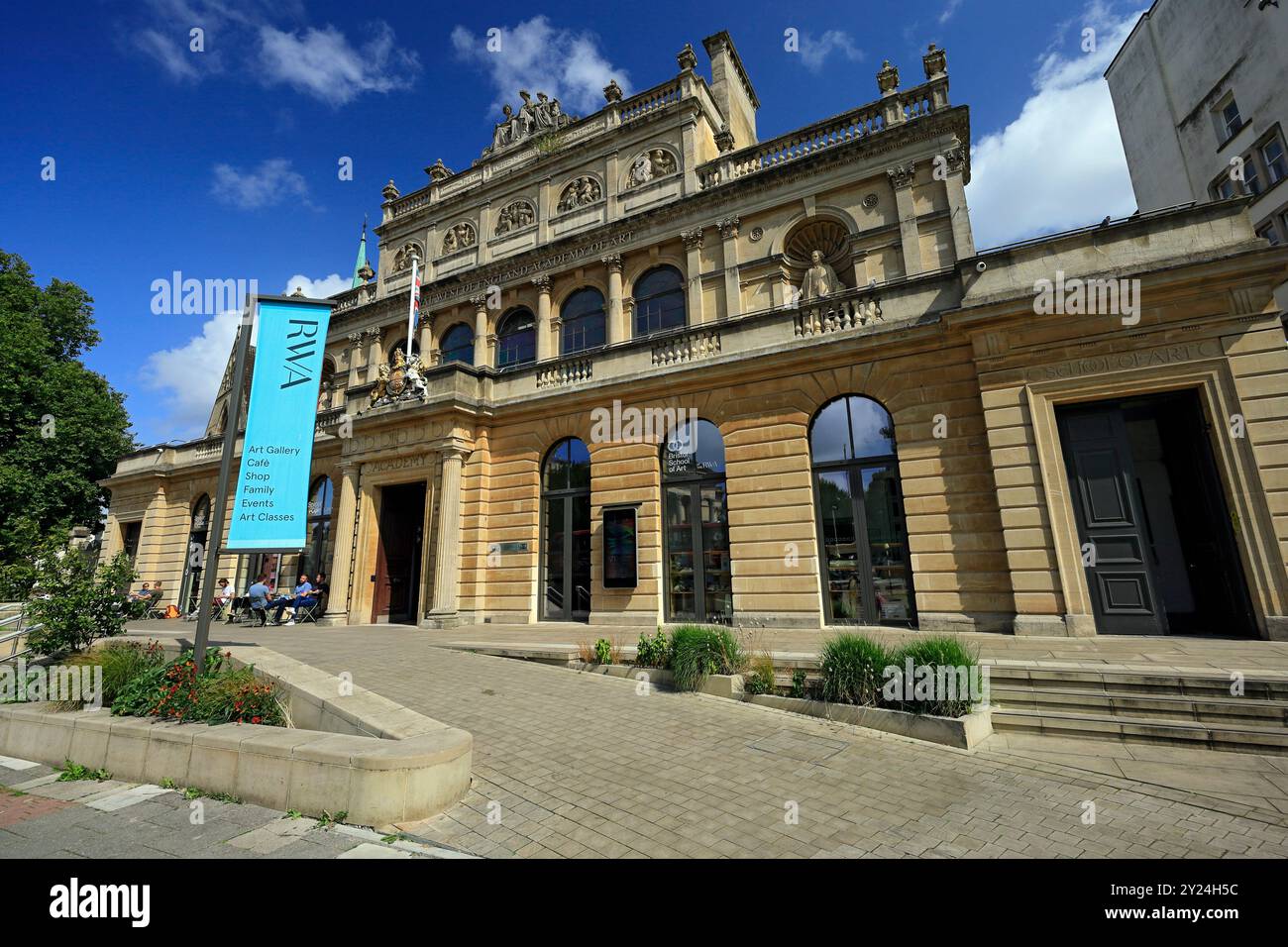 Royal West of England Academy of Art, Bristol, Angleterre. Banque D'Images