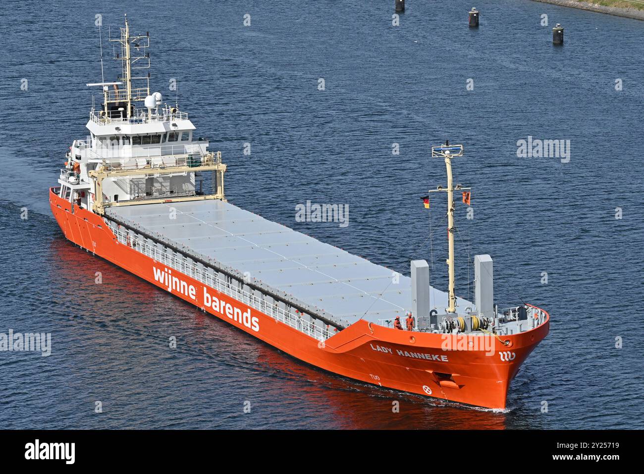 General Cargo Ship LADY HANNEKE Banque D'Images