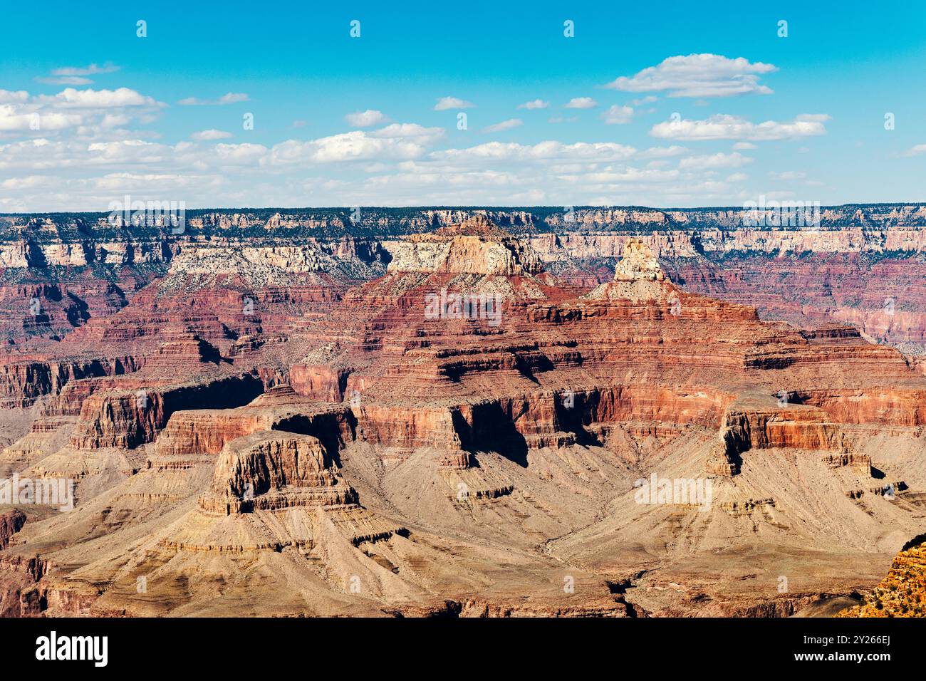 Buttes et mesas du Grand Canyon, Arizona, USA Banque D'Images