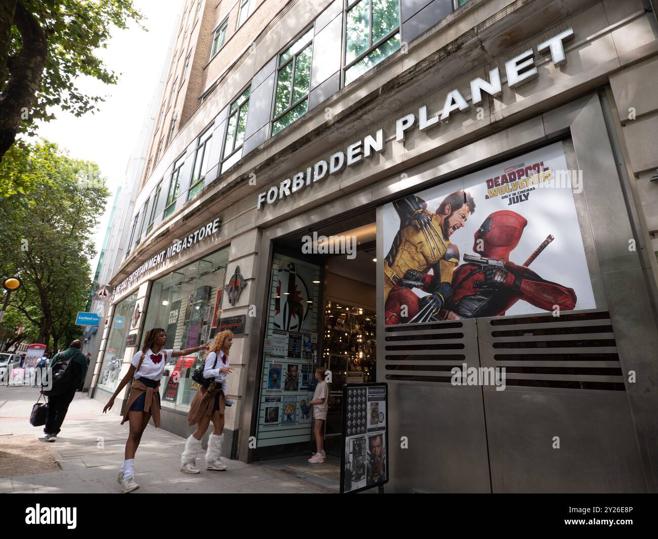 Forbidden Planet Comic, science-fiction, fantasy et distributeur de divertissement culte Banque D'Images