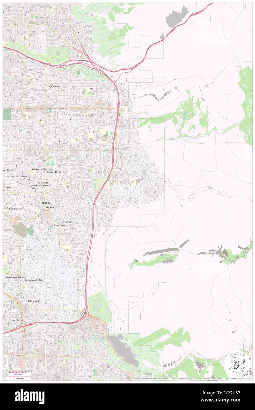 Mount Olympus Hills, Salt Lake County, US, États-Unis, Utah, n 40 40' 27'', S 111 47' 29'', carte, Cartascapes carte publiée en 2024. Explorez Cartascapes, une carte qui révèle la diversité des paysages, des cultures et des écosystèmes de la Terre. Voyage à travers le temps et l'espace, découvrir l'interconnexion du passé, du présent et de l'avenir de notre planète. Banque D'Images