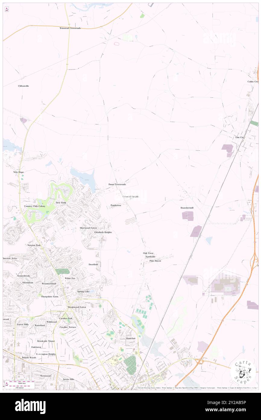 Colonial Heights, comté de Wilson, États-Unis, Caroline du Nord, n 35 47' 15'', S 77 54' 22'', carte, Cartascapes carte publiée en 2024. Explorez Cartascapes, une carte qui révèle la diversité des paysages, des cultures et des écosystèmes de la Terre. Voyage à travers le temps et l'espace, découvrir l'interconnexion du passé, du présent et de l'avenir de notre planète. Banque D'Images