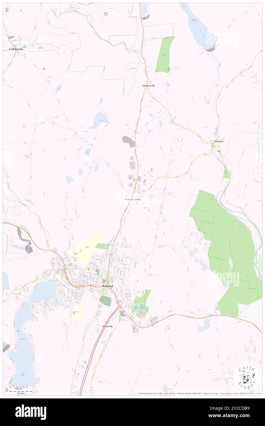 Nelsons Corner, Comté de Litchfield, US, États-Unis, Connecticut, n 41 56' 46'', S 73 3' 1'', carte, Cartascapes carte publiée en 2024. Explorez Cartascapes, une carte qui révèle la diversité des paysages, des cultures et des écosystèmes de la Terre. Voyage à travers le temps et l'espace, découvrir l'interconnexion du passé, du présent et de l'avenir de notre planète. Banque D'Images