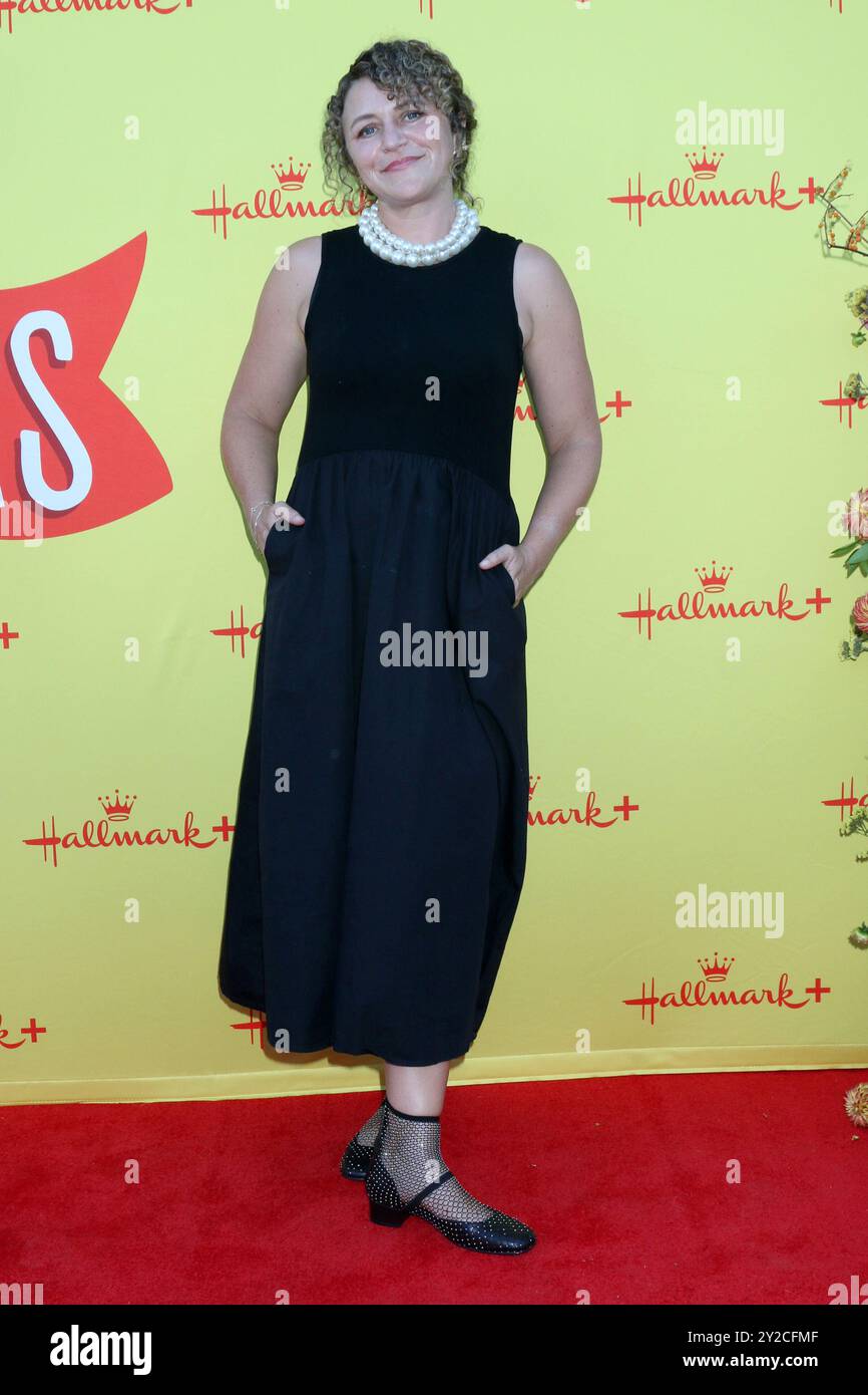 9 septembre 2024, Los Angeles, CA, USA : LOS ANGELES - 9 septembre : Annie Mebane à la première de la série The Chicken Sisters Hallmark à NeueHouse le 9 septembre 2024 à Los Angeles, CA (crédit image : © Kay Blake/ZUMA Press Wire) USAGE ÉDITORIAL SEULEMENT! Non destiné à UN USAGE commercial ! Banque D'Images