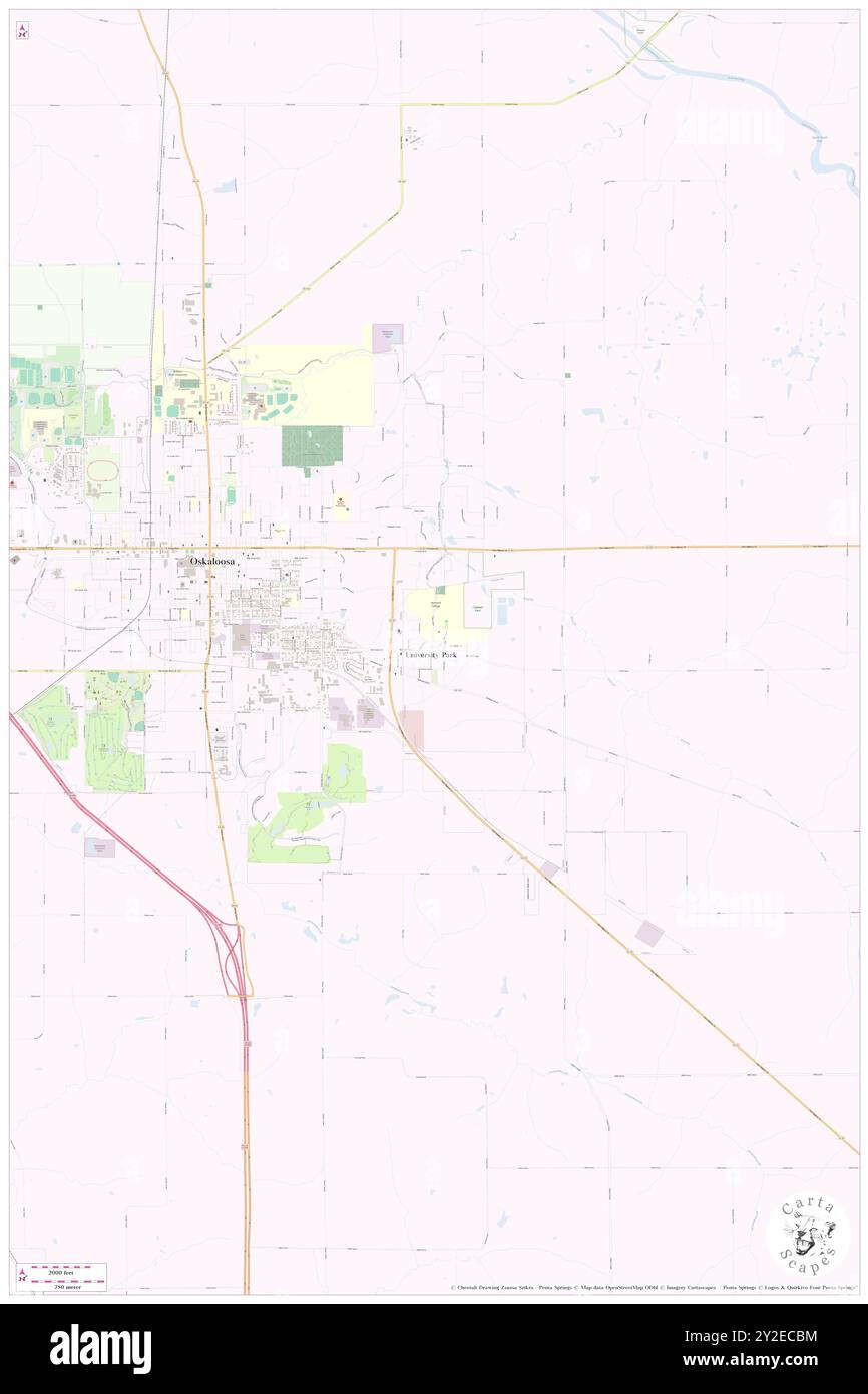 University Park, comté de Mahaska, US, États-Unis, Iowa, n 41 17' 13'', S 92 37' 6'', carte, Cartascapes carte publiée en 2024. Explorez Cartascapes, une carte qui révèle la diversité des paysages, des cultures et des écosystèmes de la Terre. Voyage à travers le temps et l'espace, découvrir l'interconnexion du passé, du présent et de l'avenir de notre planète. Banque D'Images