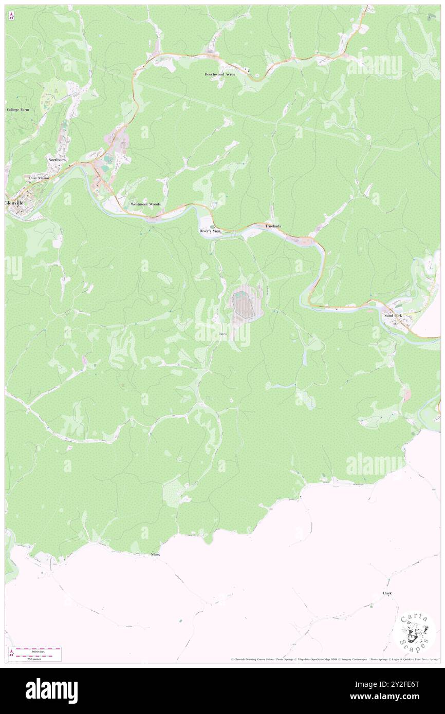 Dora, comté de Gilmer, États-Unis, Virginie-occidentale, n 38 54' 38'', S 80 47' 21'', carte, Cartascapes carte publiée en 2024. Explorez Cartascapes, une carte qui révèle la diversité des paysages, des cultures et des écosystèmes de la Terre. Voyage à travers le temps et l'espace, découvrir l'interconnexion du passé, du présent et de l'avenir de notre planète. Banque D'Images