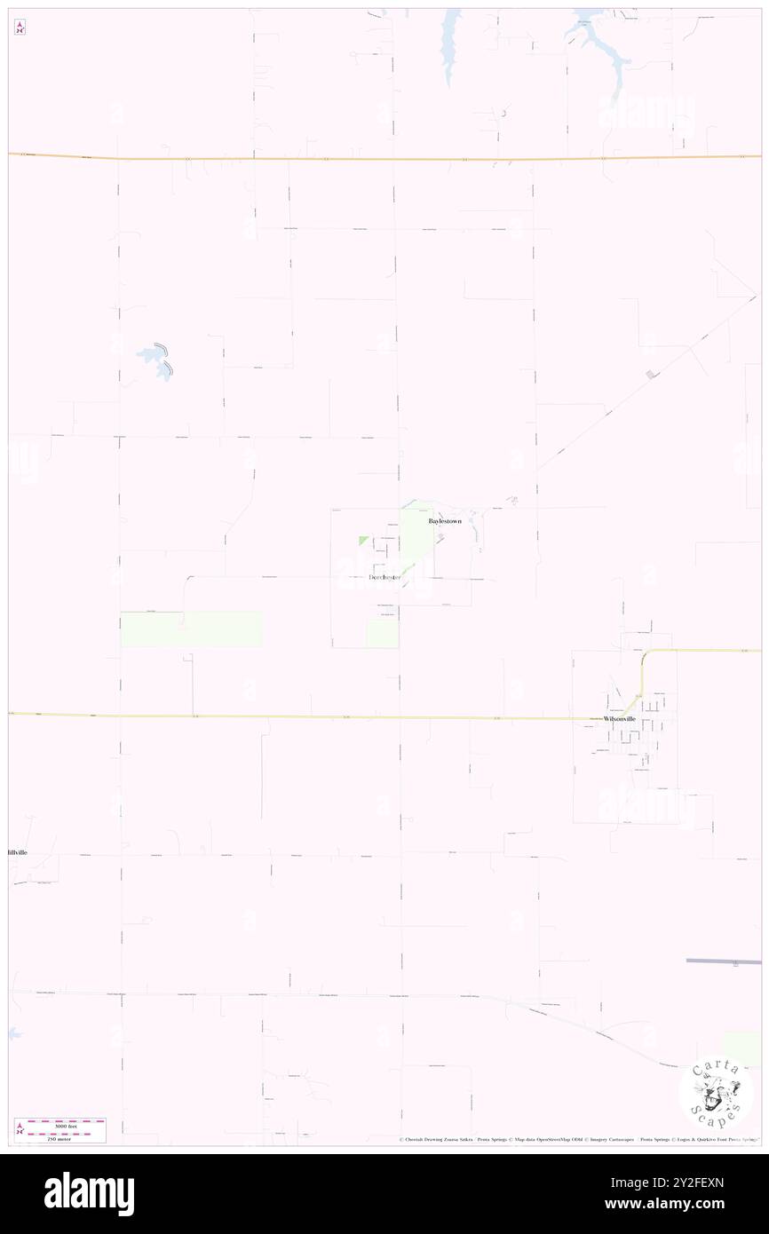 Dorchester, comté de Macoupin, US, États-Unis, Illinois, n 39 5' 8'', S 89 53' 15'', carte, Cartascapes carte publiée en 2024. Explorez Cartascapes, une carte qui révèle la diversité des paysages, des cultures et des écosystèmes de la Terre. Voyage à travers le temps et l'espace, découvrir l'interconnexion du passé, du présent et de l'avenir de notre planète. Banque D'Images