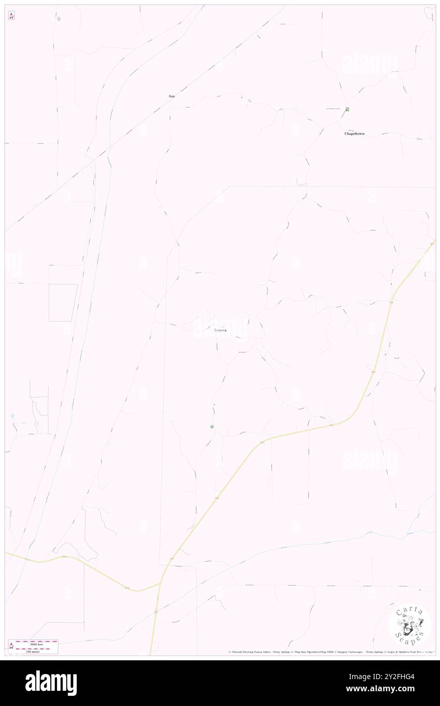 Tocowa, Comté de Panola, US, États-Unis, Mississippi, n 34 13' 25'', S 90 3' 35'', carte, Cartascapes carte publiée en 2024. Explorez Cartascapes, une carte qui révèle la diversité des paysages, des cultures et des écosystèmes de la Terre. Voyage à travers le temps et l'espace, découvrir l'interconnexion du passé, du présent et de l'avenir de notre planète. Banque D'Images