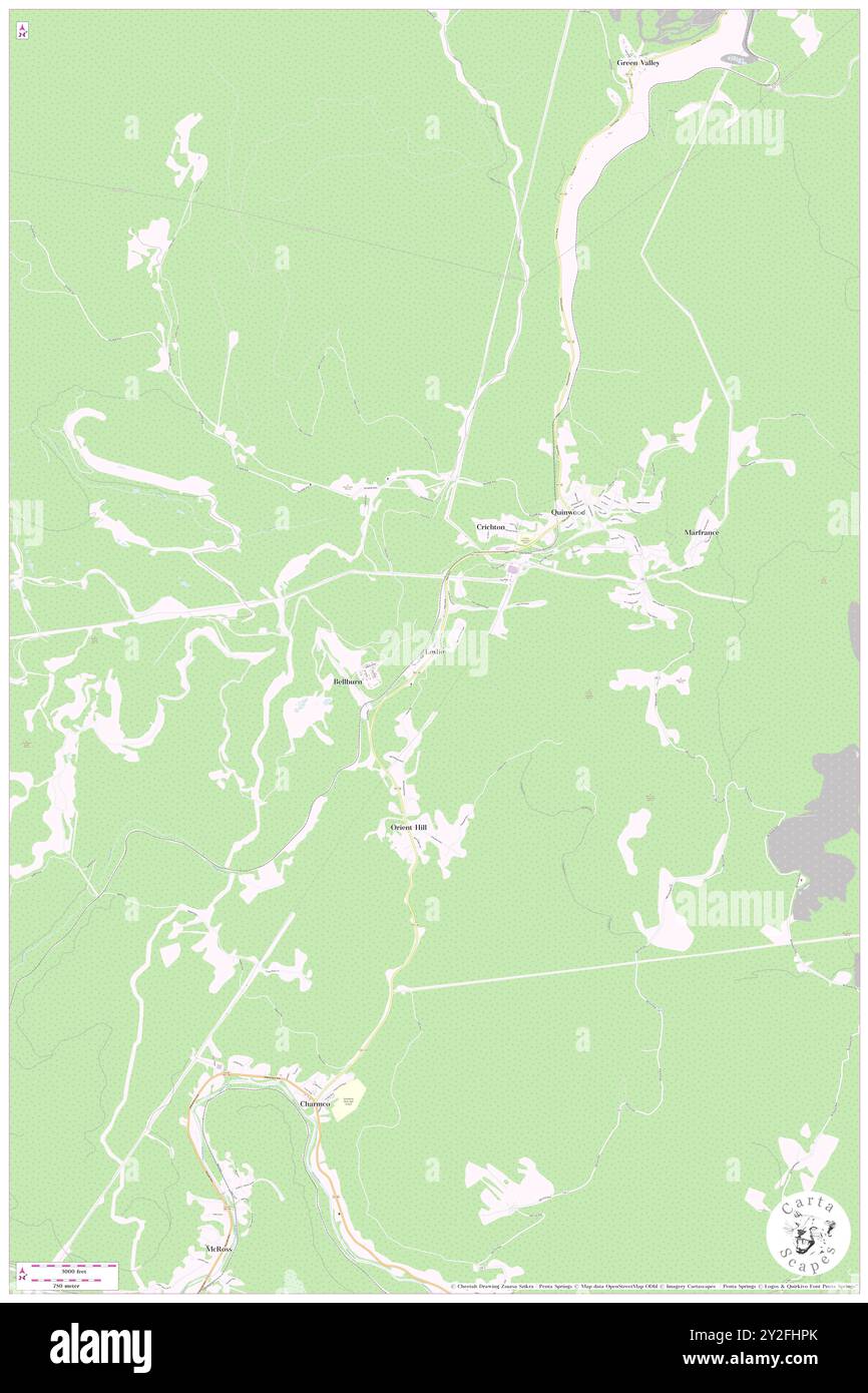 Leslie, Comté de Greenbrier, US, États-Unis, Virginie-occidentale, n 38 2' 40'', S 80 43' 22'', carte, Cartascapes carte publiée en 2024. Explorez Cartascapes, une carte qui révèle la diversité des paysages, des cultures et des écosystèmes de la Terre. Voyage à travers le temps et l'espace, découvrir l'interconnexion du passé, du présent et de l'avenir de notre planète. Banque D'Images