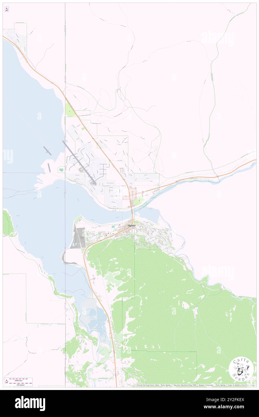 Alpine Junction, Comté de Lincoln, US, États-Unis, Wyoming, n 43 10' 20'', S 111 1' 6'', carte, Cartascapes carte publiée en 2024. Explorez Cartascapes, une carte qui révèle la diversité des paysages, des cultures et des écosystèmes de la Terre. Voyage à travers le temps et l'espace, découvrir l'interconnexion du passé, du présent et de l'avenir de notre planète. Banque D'Images