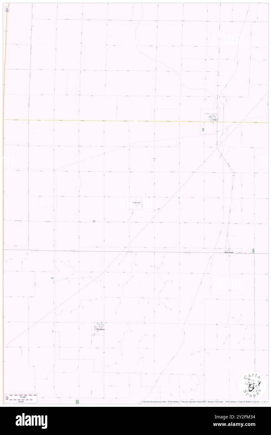 Northboro, Comté de page, US, États-Unis, Iowa, n 40 36' 27'', S 95 17' 29'', carte, Cartascapes carte publiée en 2024. Explorez Cartascapes, une carte qui révèle la diversité des paysages, des cultures et des écosystèmes de la Terre. Voyage à travers le temps et l'espace, découvrir l'interconnexion du passé, du présent et de l'avenir de notre planète. Banque D'Images