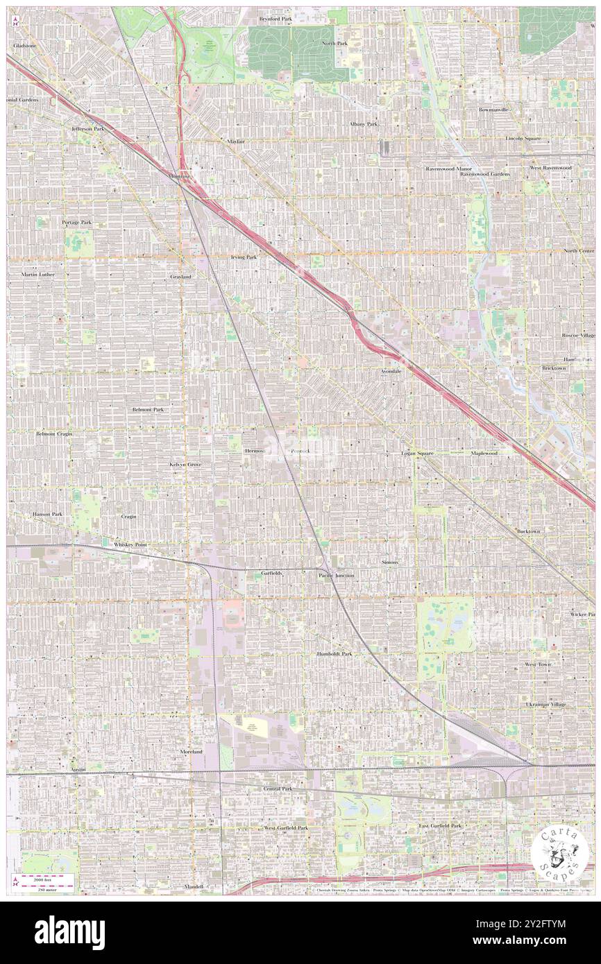 Pennock, Comté de Cook, US, États-Unis, Illinois, n 41 55' 43'', S 87 43' 36'', carte, Cartascapes carte publiée en 2024. Explorez Cartascapes, une carte qui révèle la diversité des paysages, des cultures et des écosystèmes de la Terre. Voyage à travers le temps et l'espace, découvrir l'interconnexion du passé, du présent et de l'avenir de notre planète. Banque D'Images