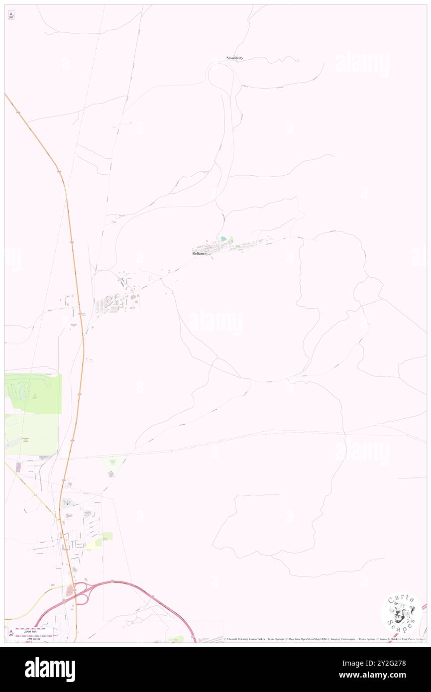 Reliance, comté de Sweetwater, États-Unis, États-Unis, Wyoming, n 41 40' 8'', S 109 11' 49'', carte, Cartascapes carte publiée en 2024. Explorez Cartascapes, une carte qui révèle la diversité des paysages, des cultures et des écosystèmes de la Terre. Voyage à travers le temps et l'espace, découvrir l'interconnexion du passé, du présent et de l'avenir de notre planète. Banque D'Images