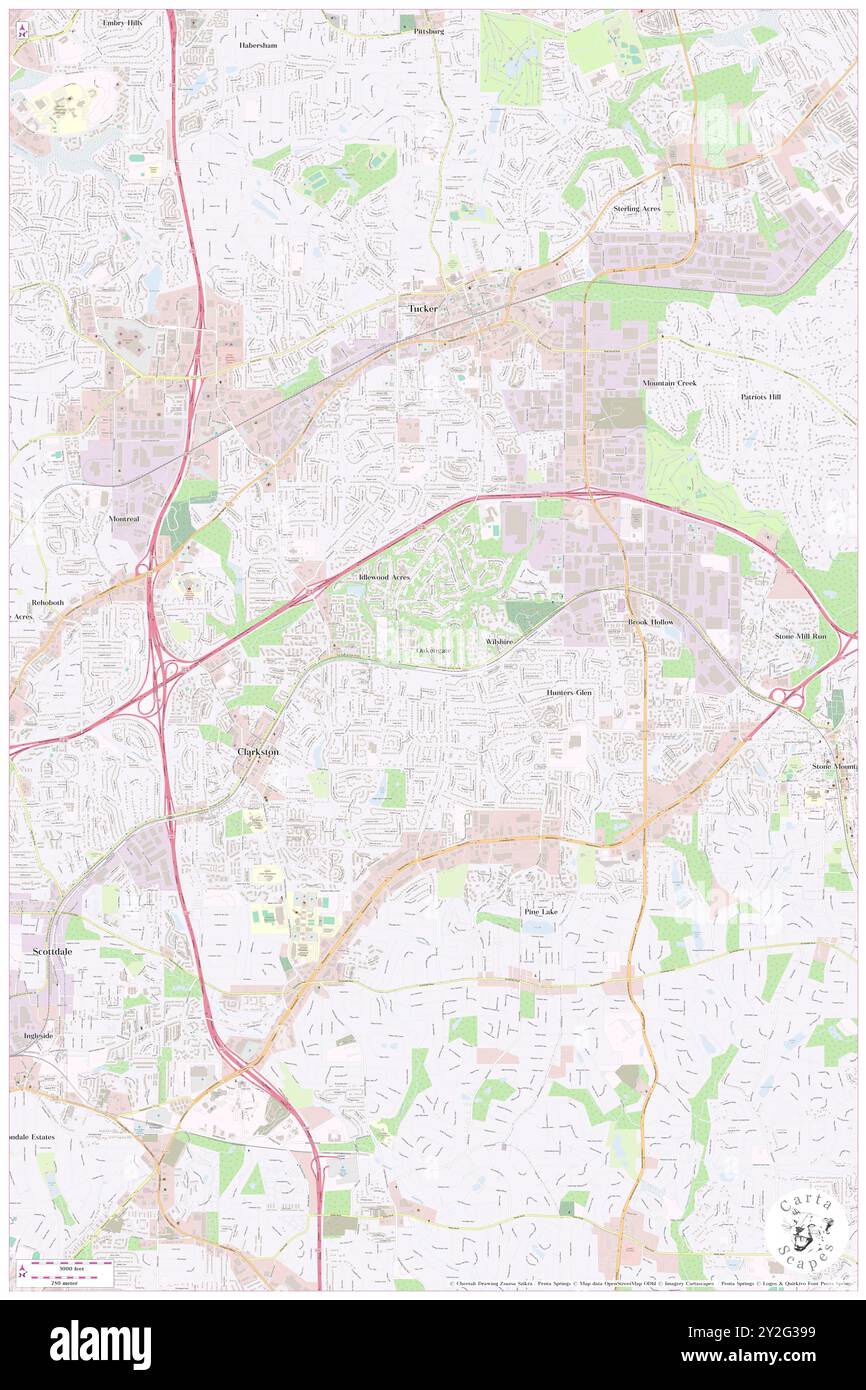 Oakengate, Comté de DeKalb, US, États-Unis, Géorgie, n 33 49' 10'', S 84 13' 7'', carte, Cartascapes carte publiée en 2024. Explorez Cartascapes, une carte qui révèle la diversité des paysages, des cultures et des écosystèmes de la Terre. Voyage à travers le temps et l'espace, découvrir l'interconnexion du passé, du présent et de l'avenir de notre planète. Banque D'Images