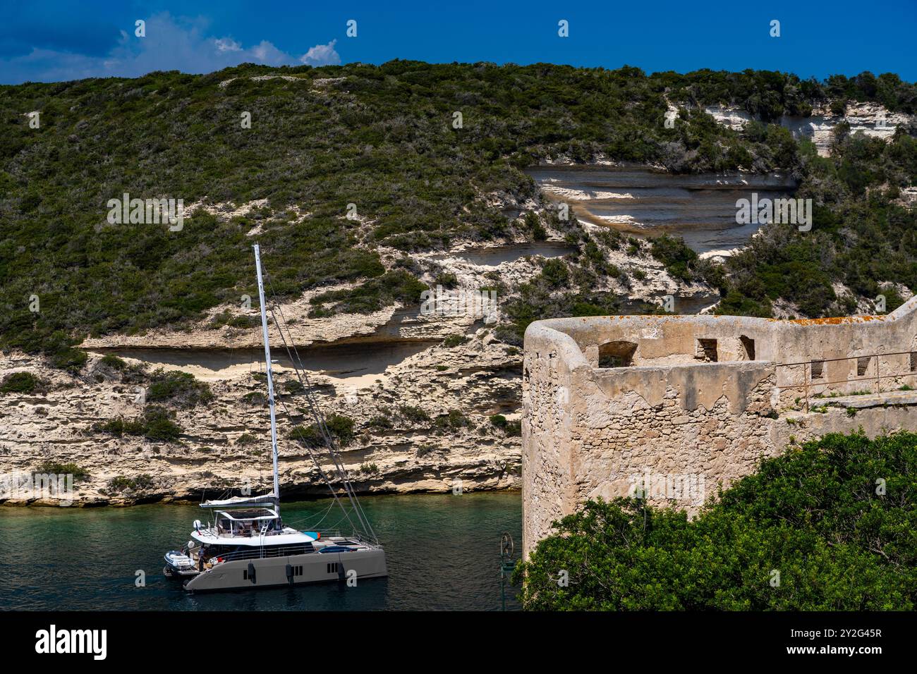 Port de Bonifacio, Corscia - Port de Bonifacio Banque D'Images